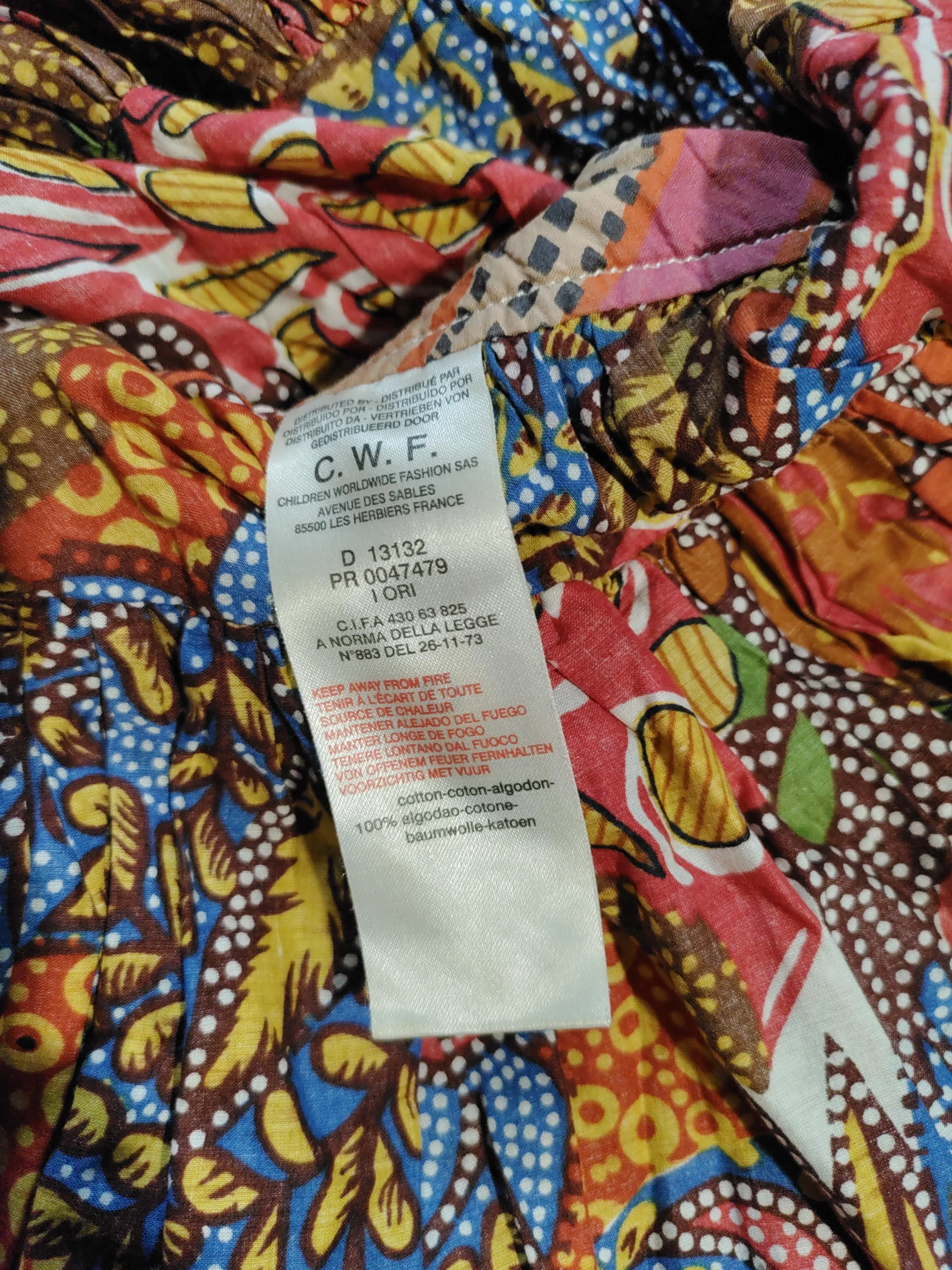 DKNY Women's Mini Skirt UK 10 Multi Animal Print 100% Cotton Short Mini - Image 6