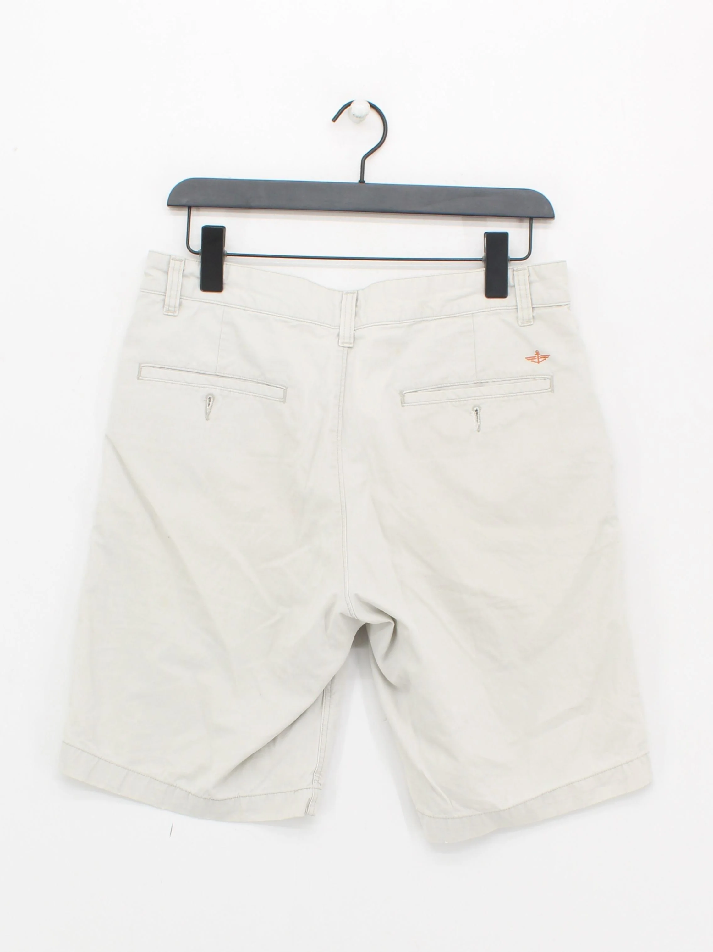 DOCKERS Men's Shorts W 32 in Cream 100% Cotton Chino - Image 2