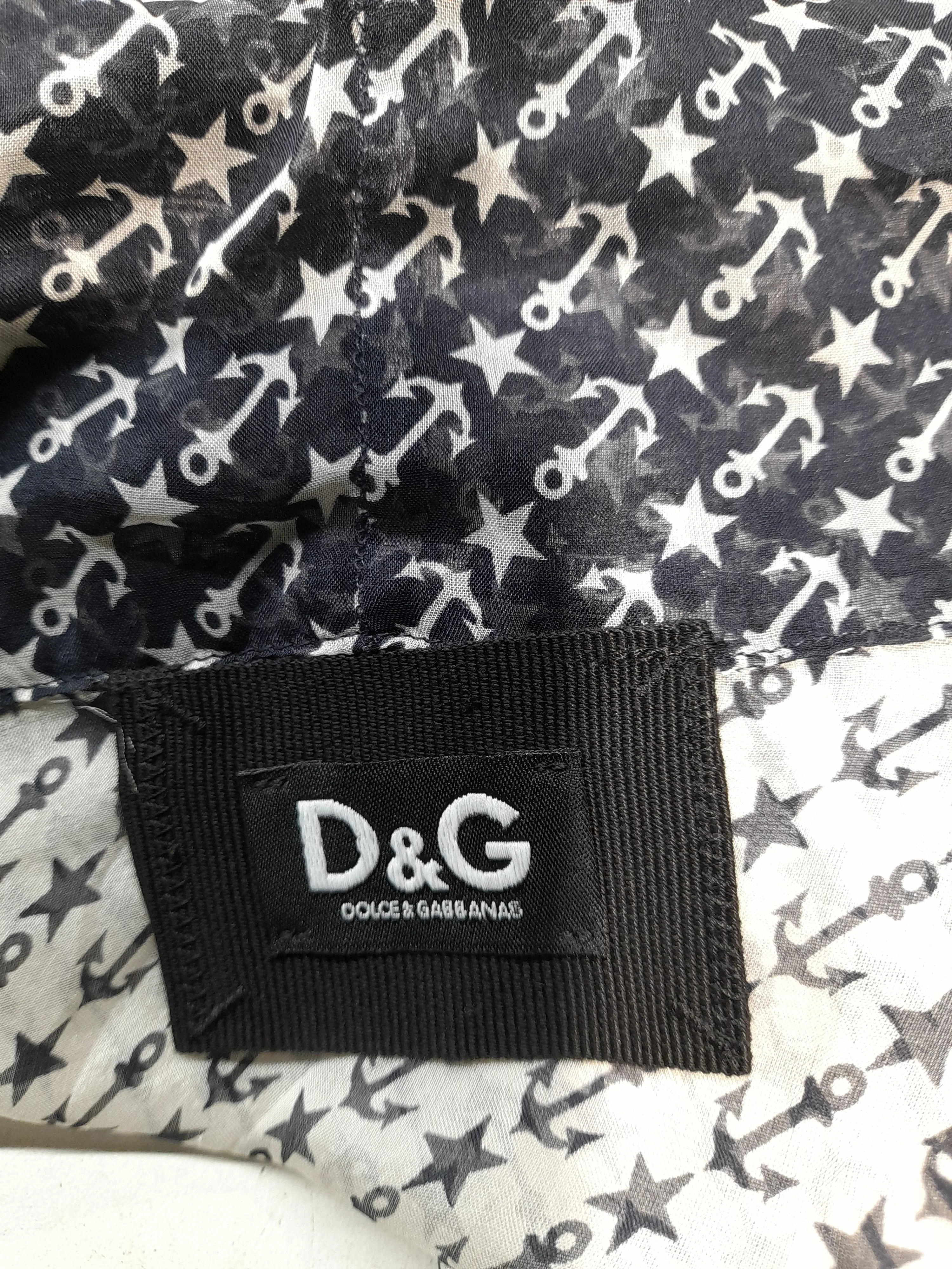 Dolce & Gabbana Women's Blouse M Multi 100% Silk Long Sleeve Collared Basic - Image 5