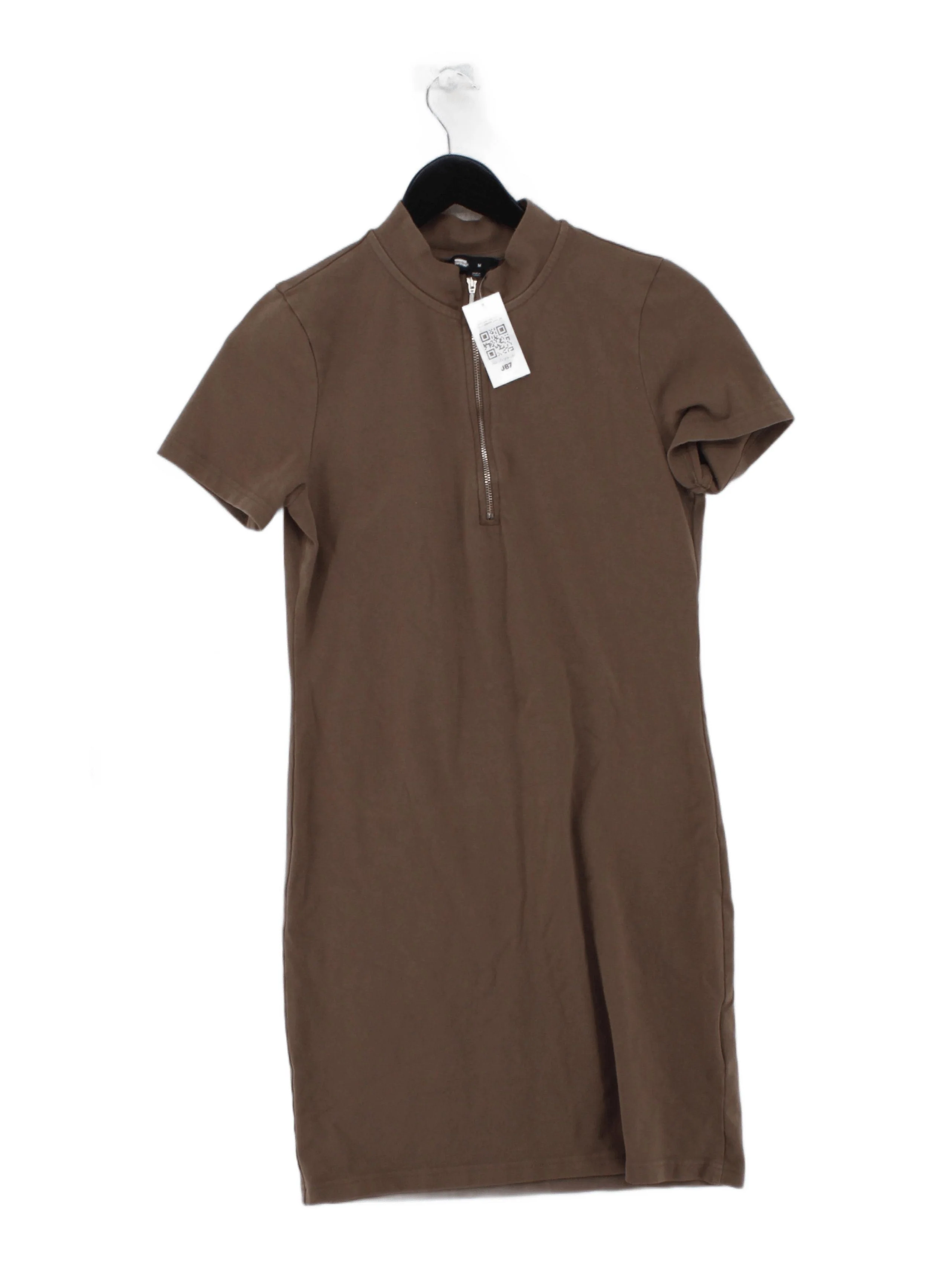 Dr Denim T-Shirt Mini Dress M in Brown