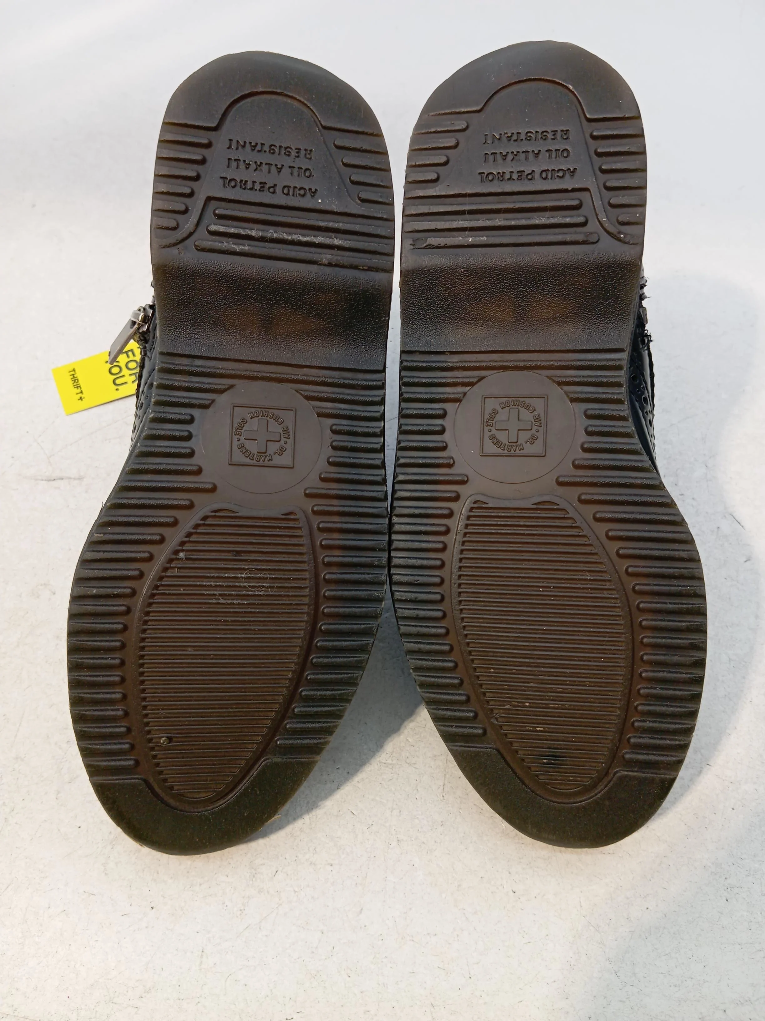 Dr. Martens Men's Boots UK 4 Black 100% Leather Combat - Image 7