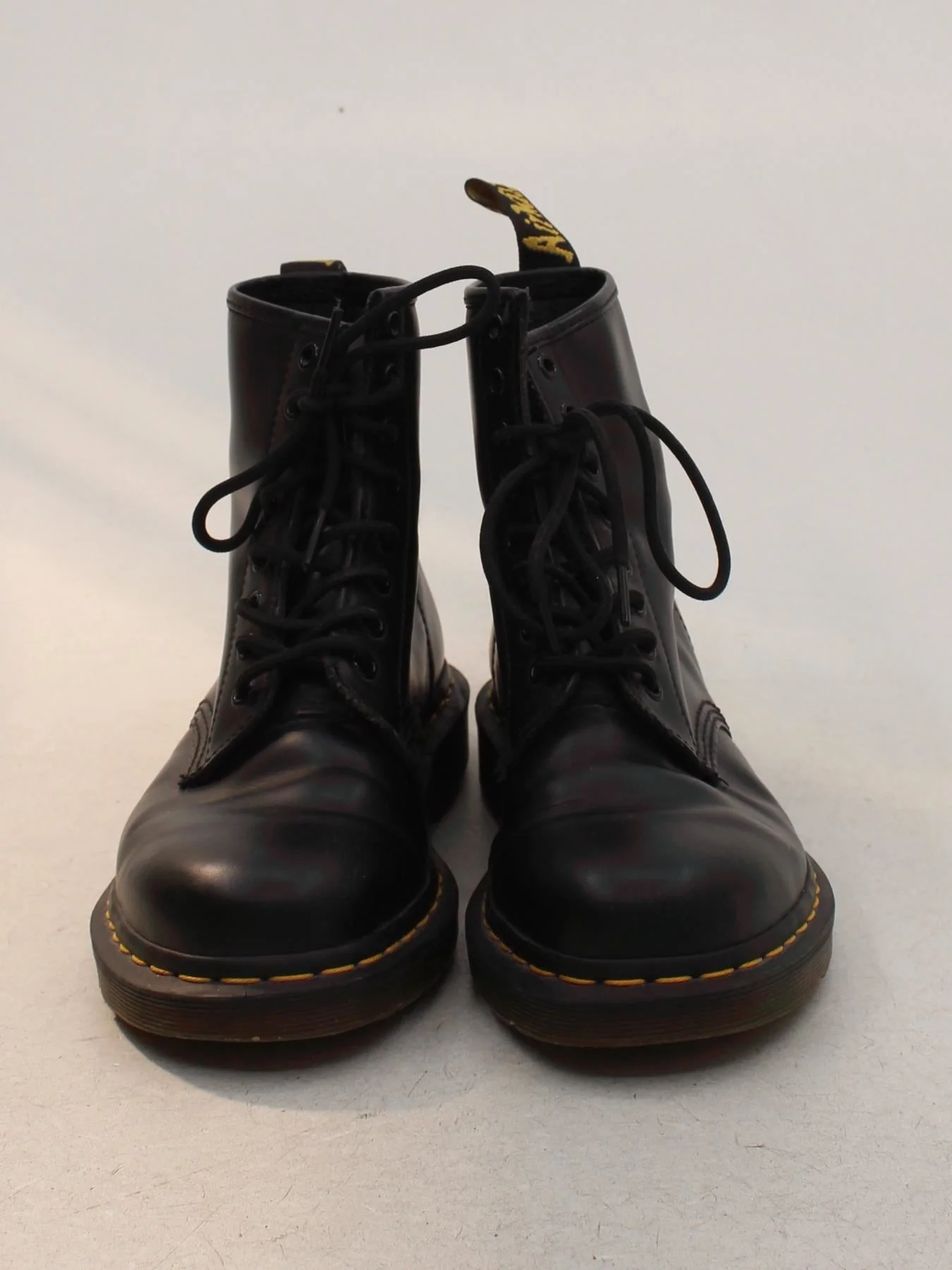 Dr. Martens Men's Boots UK 7 Black 100% Leather Combat - Image 2