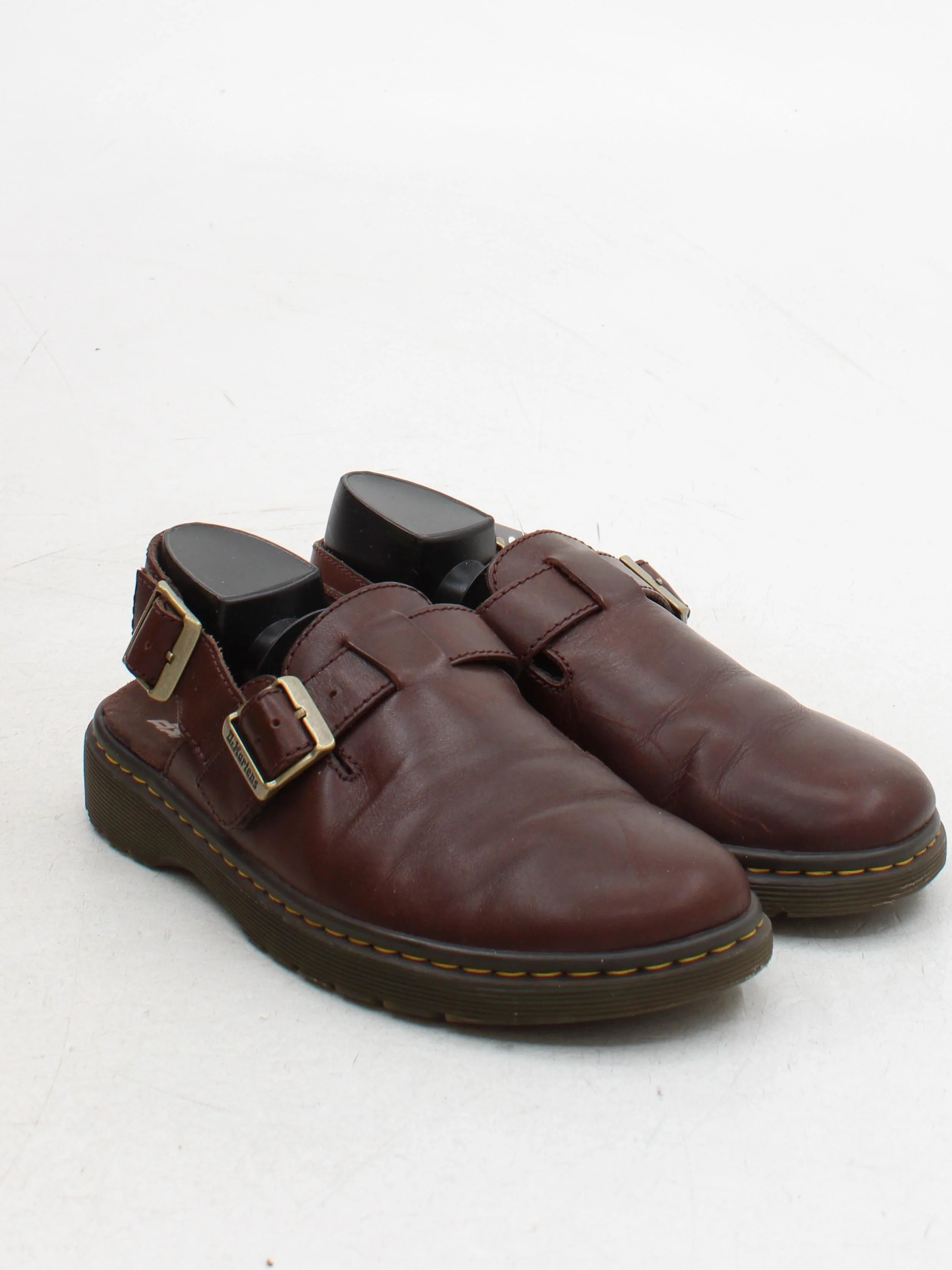 Dr. Martens Men's Sandals UK 6 Brown 100% Leather Slider - Image 4