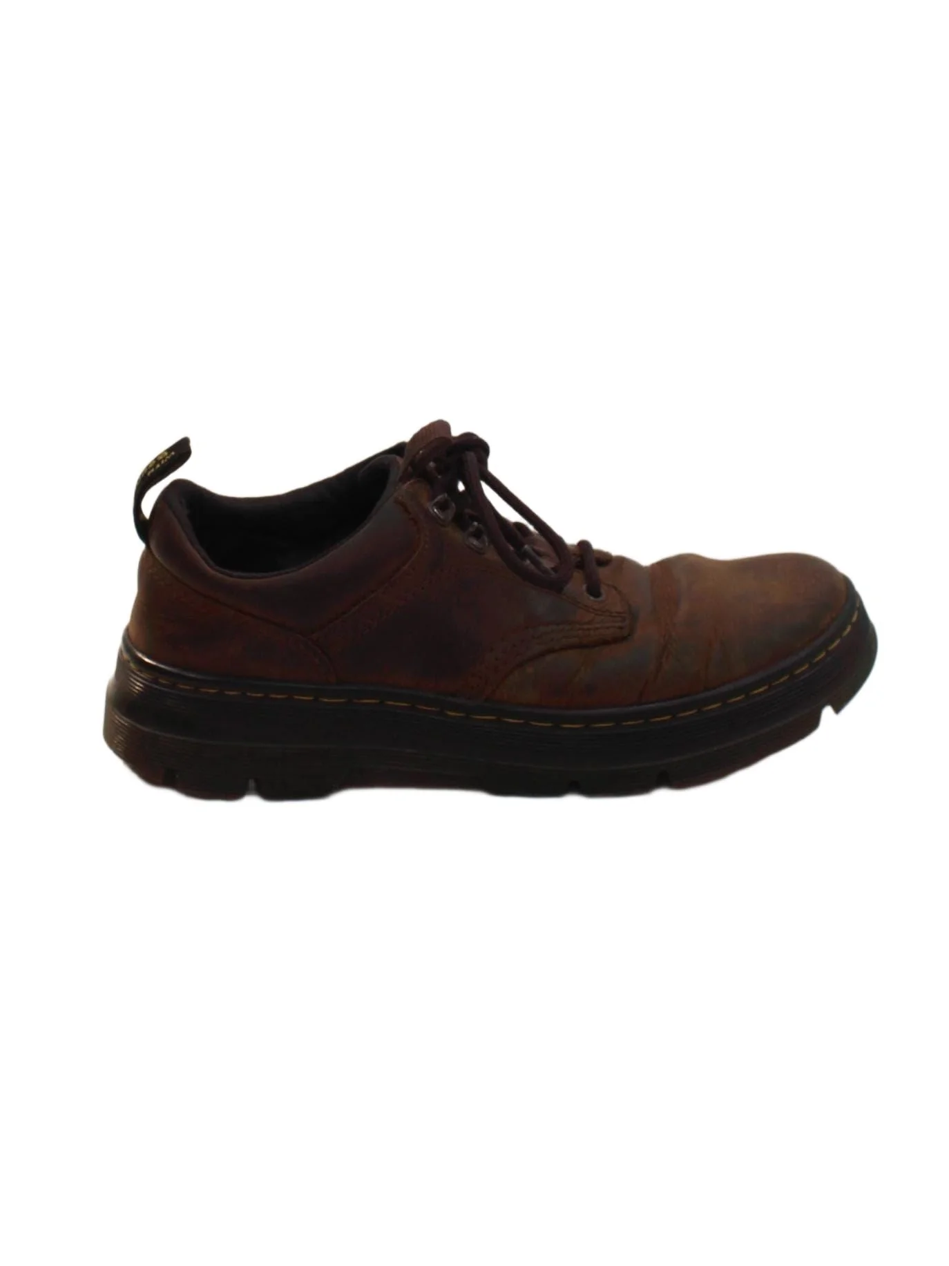 Dr. Martens Men's Shoes UK 7 Brown 100% Leather Sneaker
