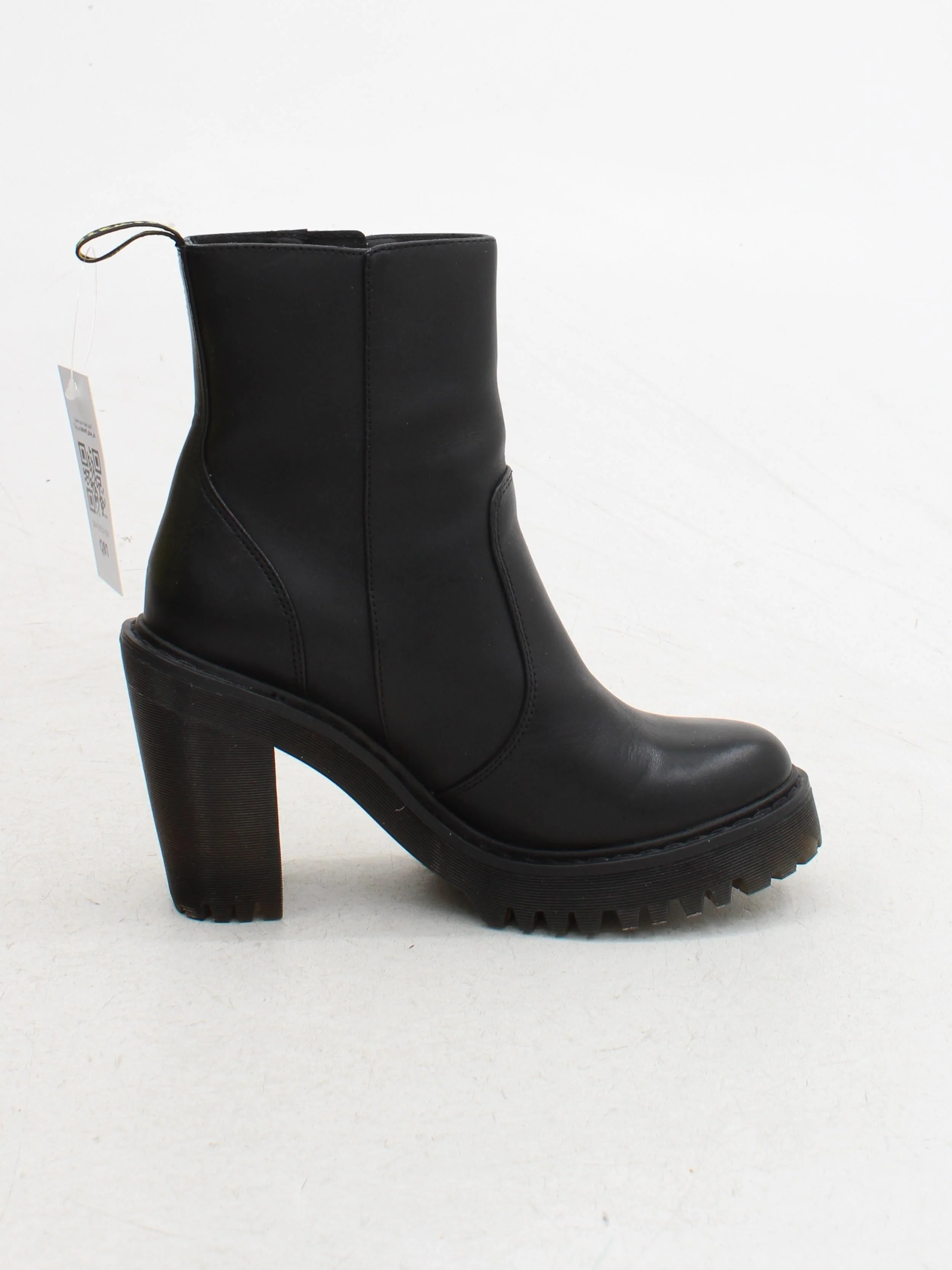Dr. Martens Women's Boots UK 4 Black 100% Leather Combat - Image 5