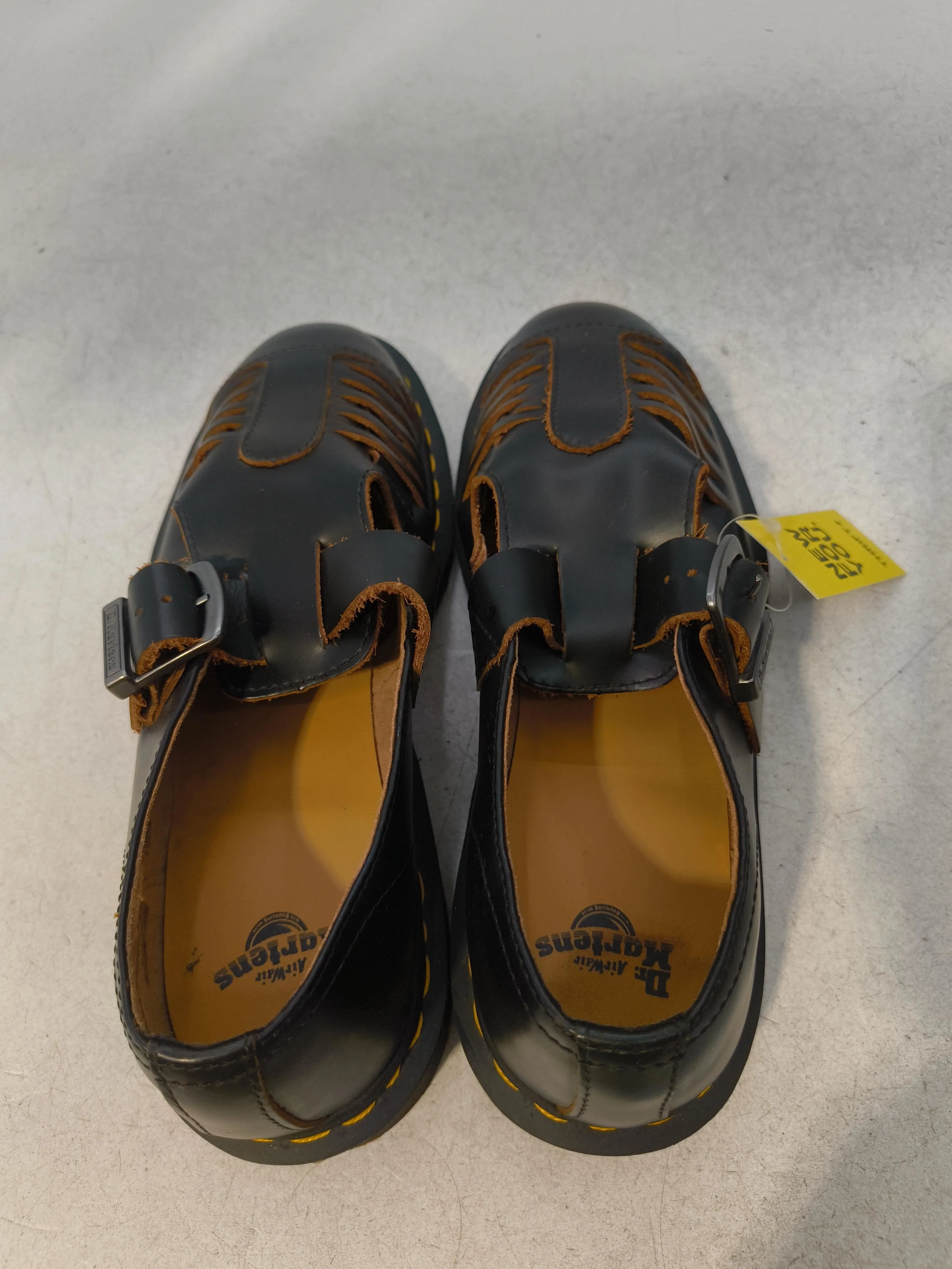 Dr. Martens Women's Flat Shoes UK 6 Black 100% Leather Mary Jane - Image 6