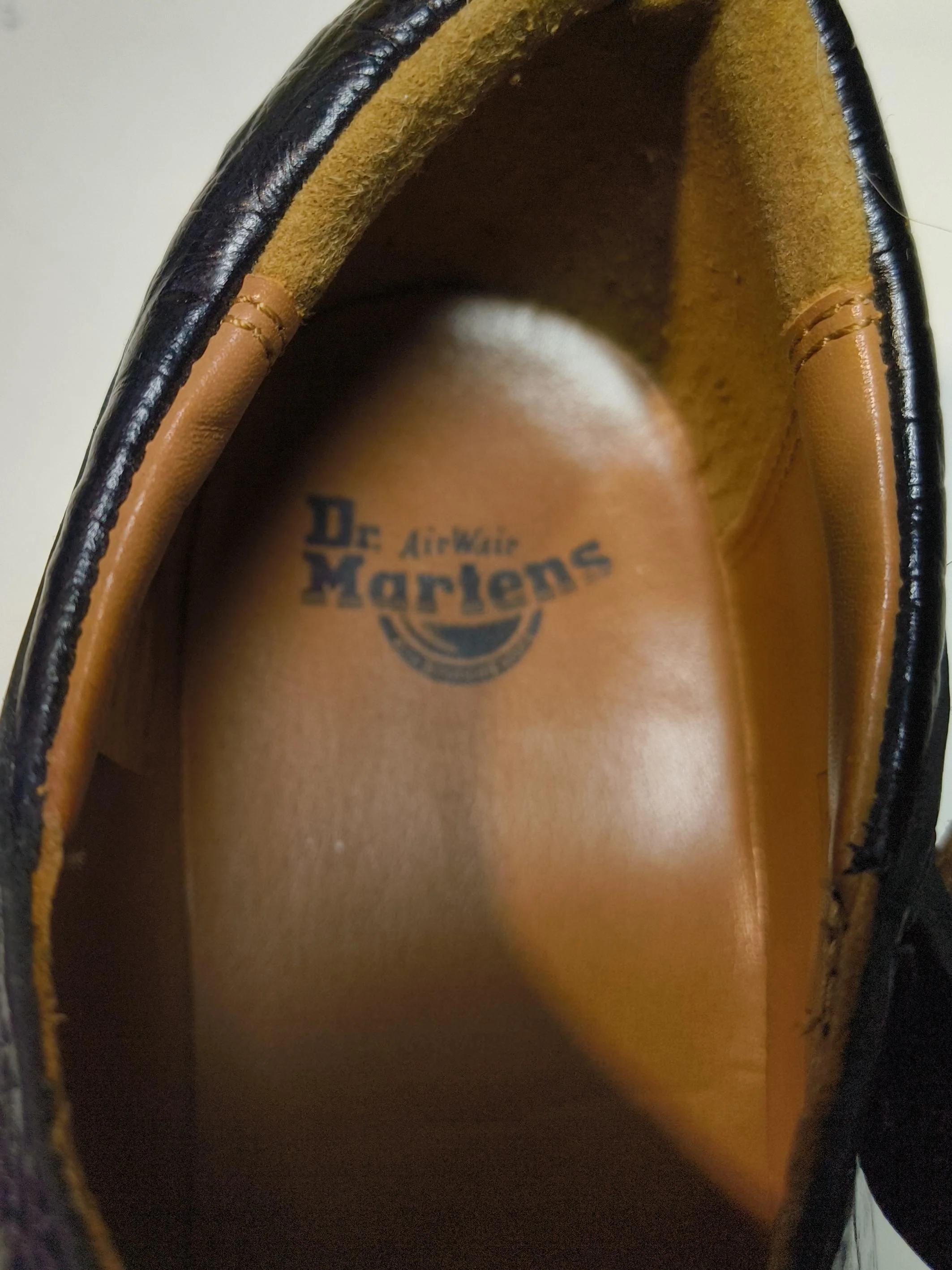 Dr. Martens Women's Flat Shoes UK 6 Black Animal Print 100% Leather Mary Jane - Image 8