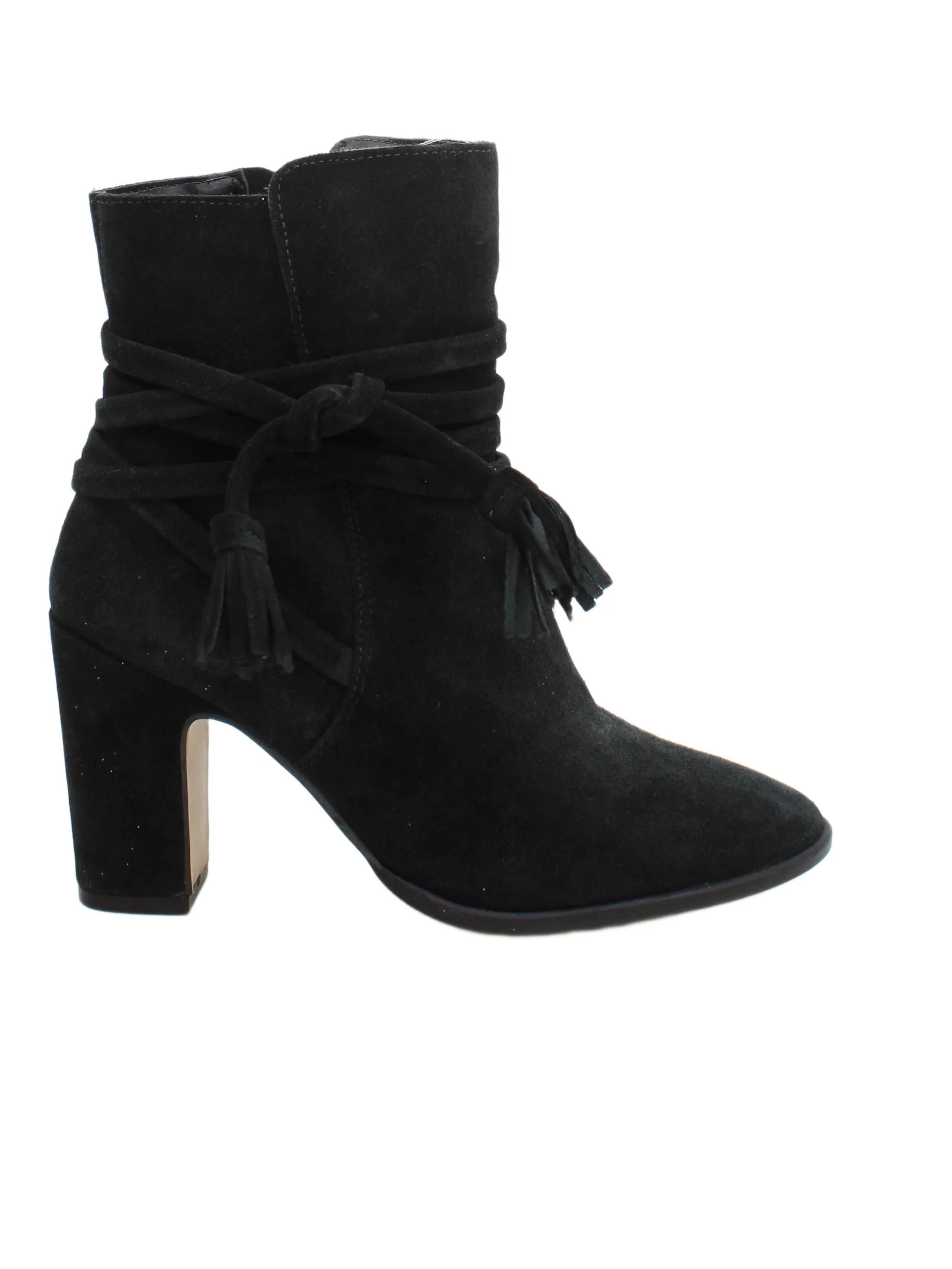 Dune London Women's Boots UK 4 Black 100% Suede Combat