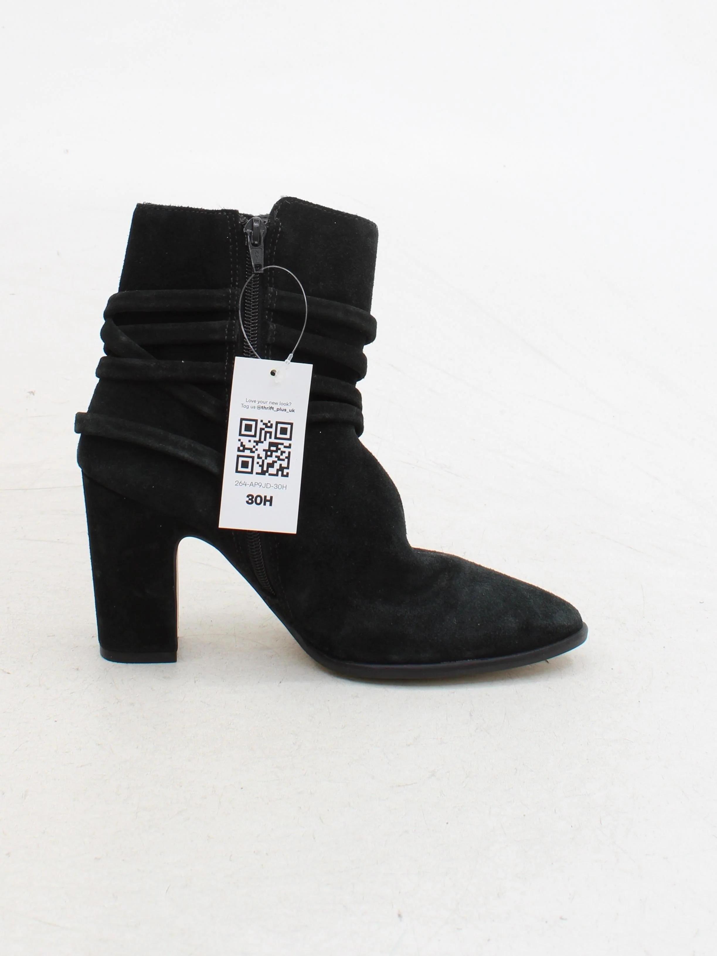 Dune London Women's Boots UK 4 Black 100% Suede Combat - Image 5