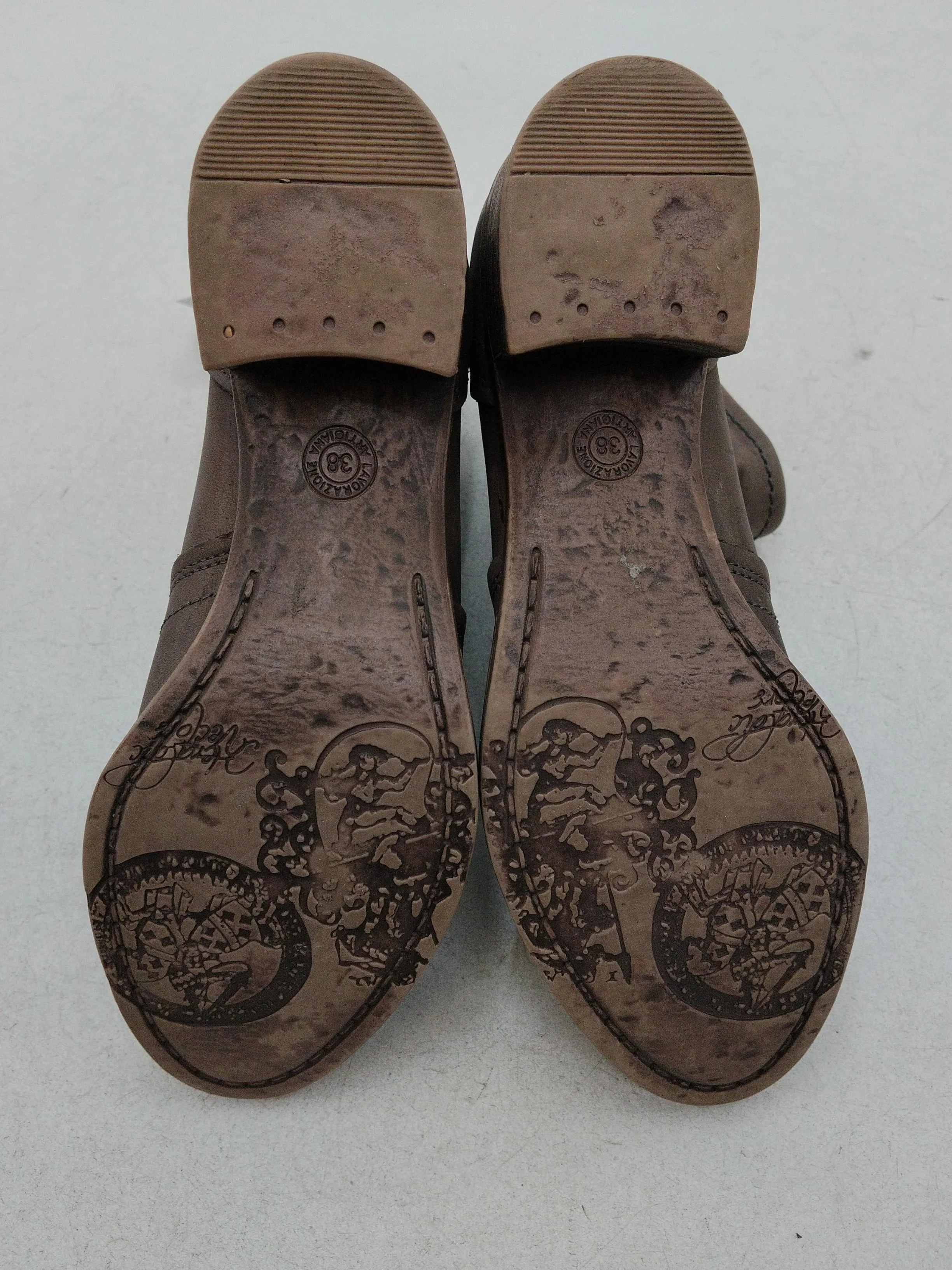 Dune London Women's Boots UK 5 Brown 100% Suede Combat - Image 7