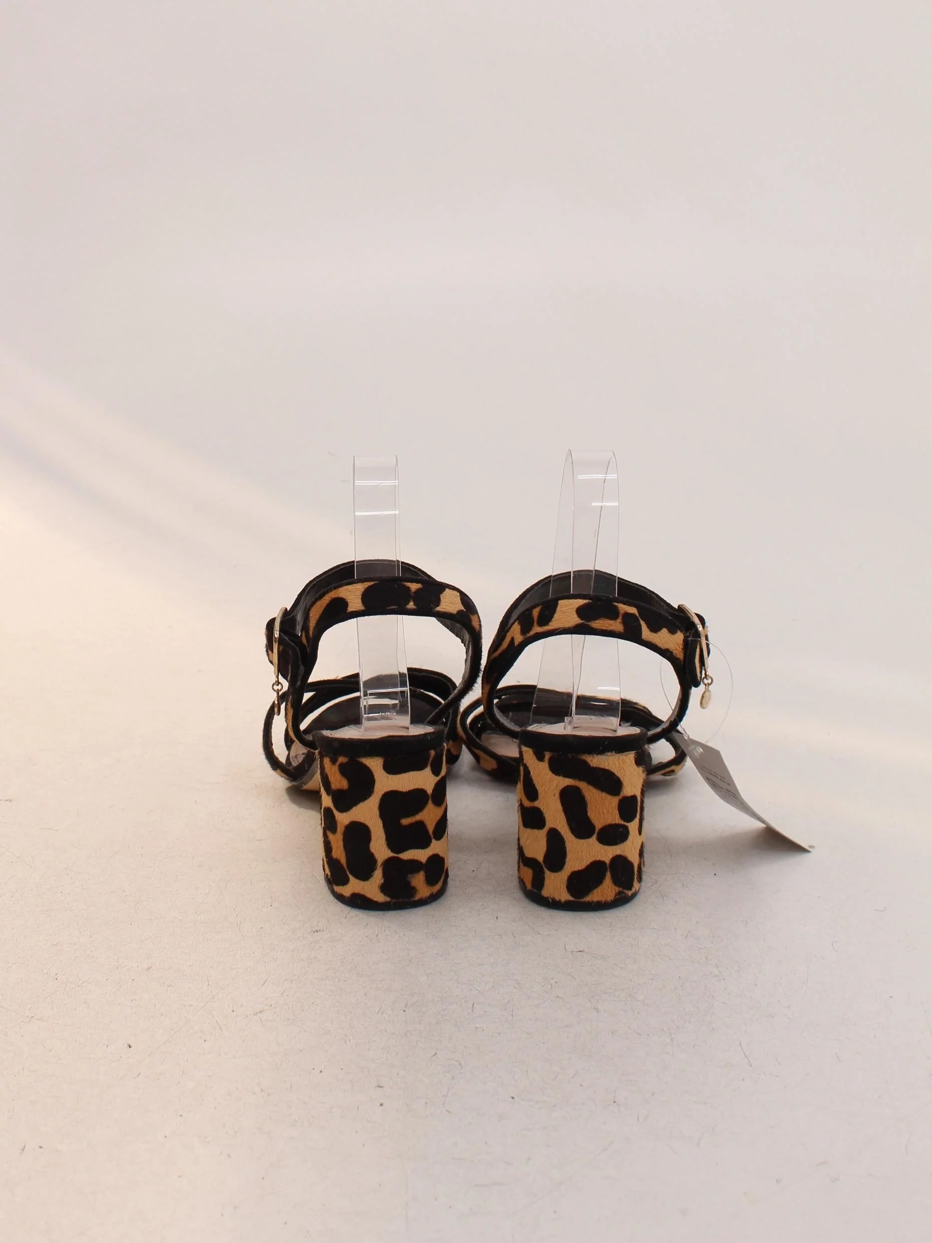 Dune London Women's Heels UK 6.5 Multi Animal Print 100% Animal Fur Strappy - Image 3