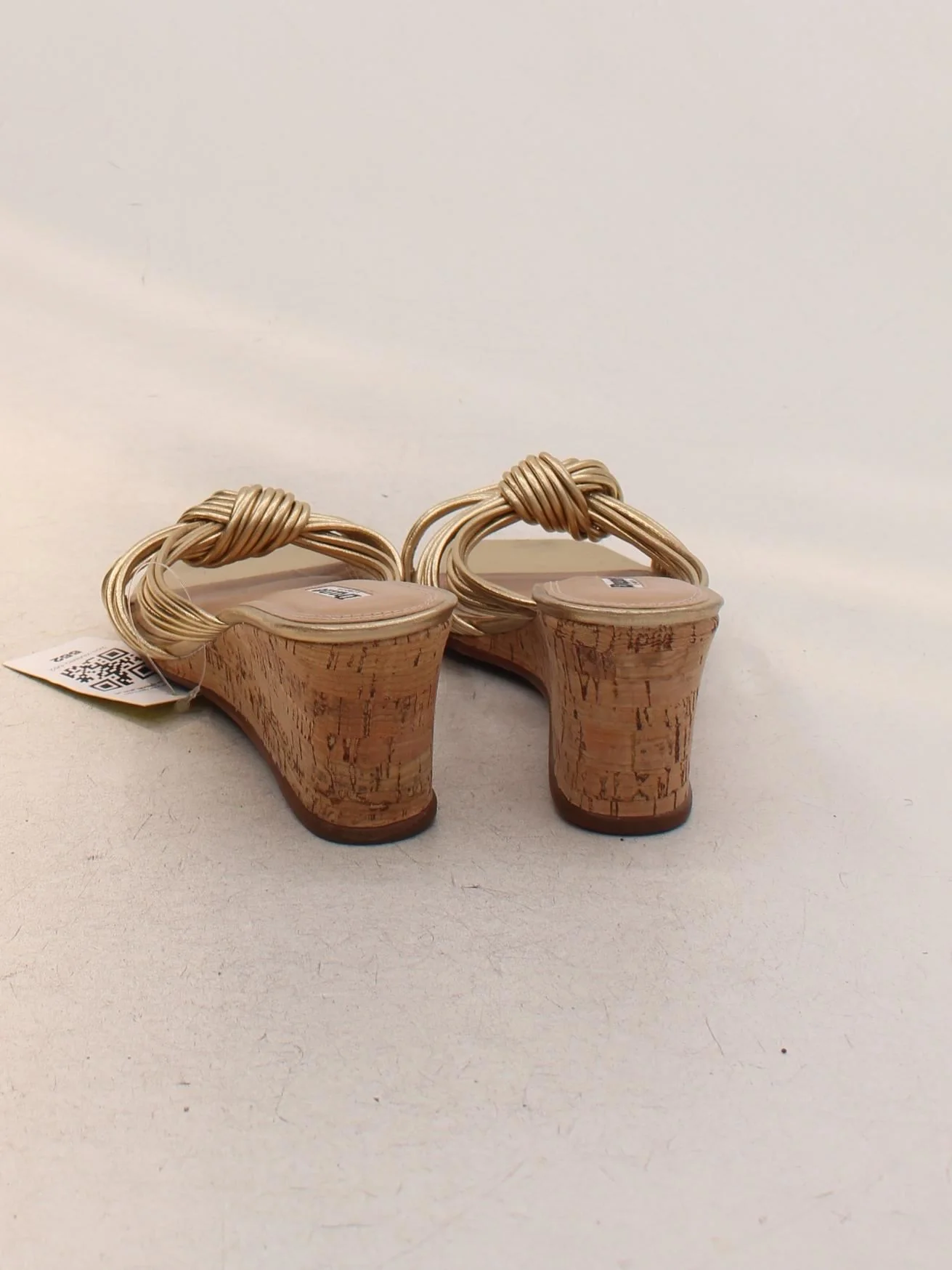 Dune London Women's Sandals UK 5 Gold 100% Faux Leather Slider - Image 3