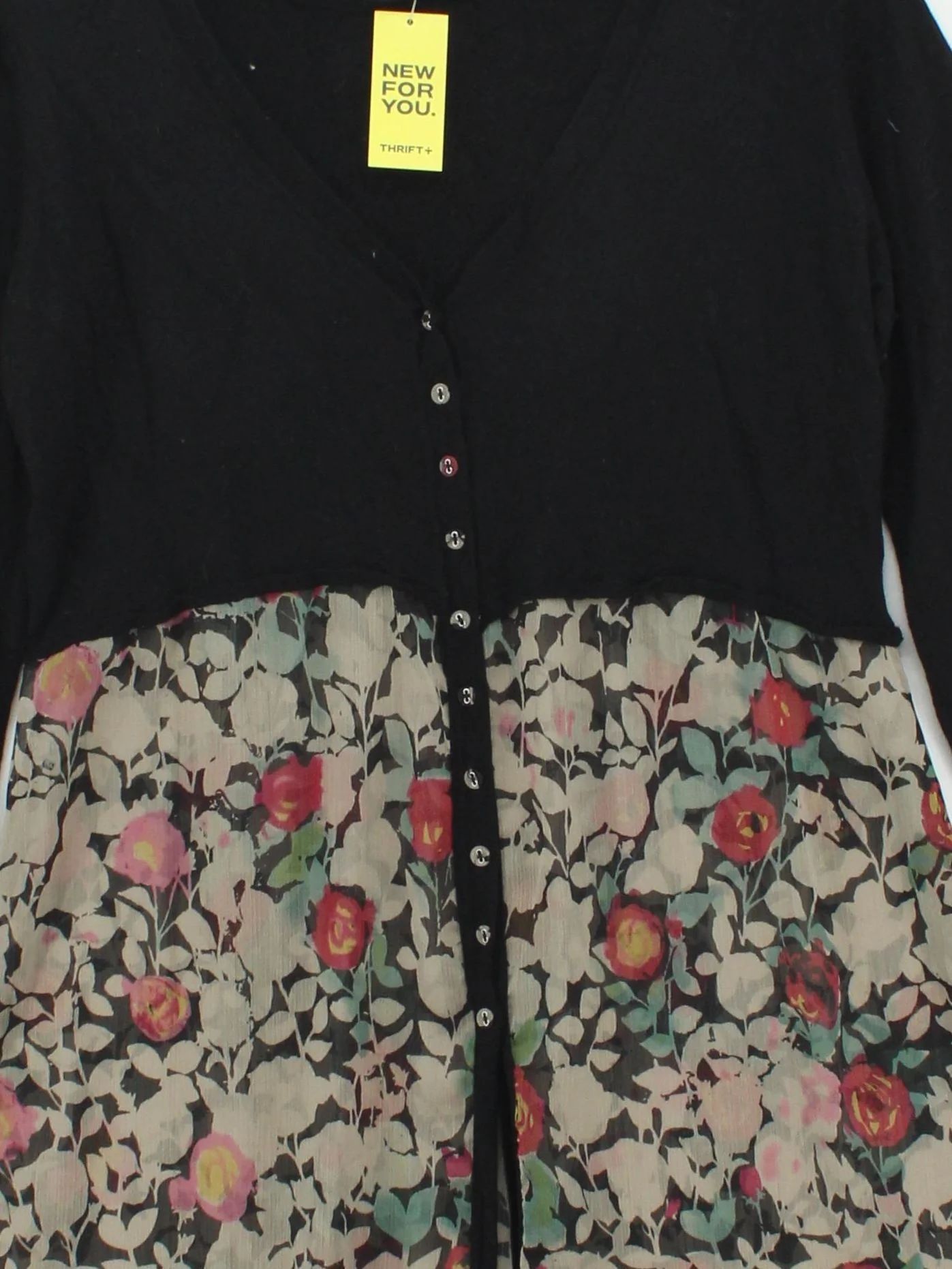 East Jumper Mini Dress L in Black - Image 3
