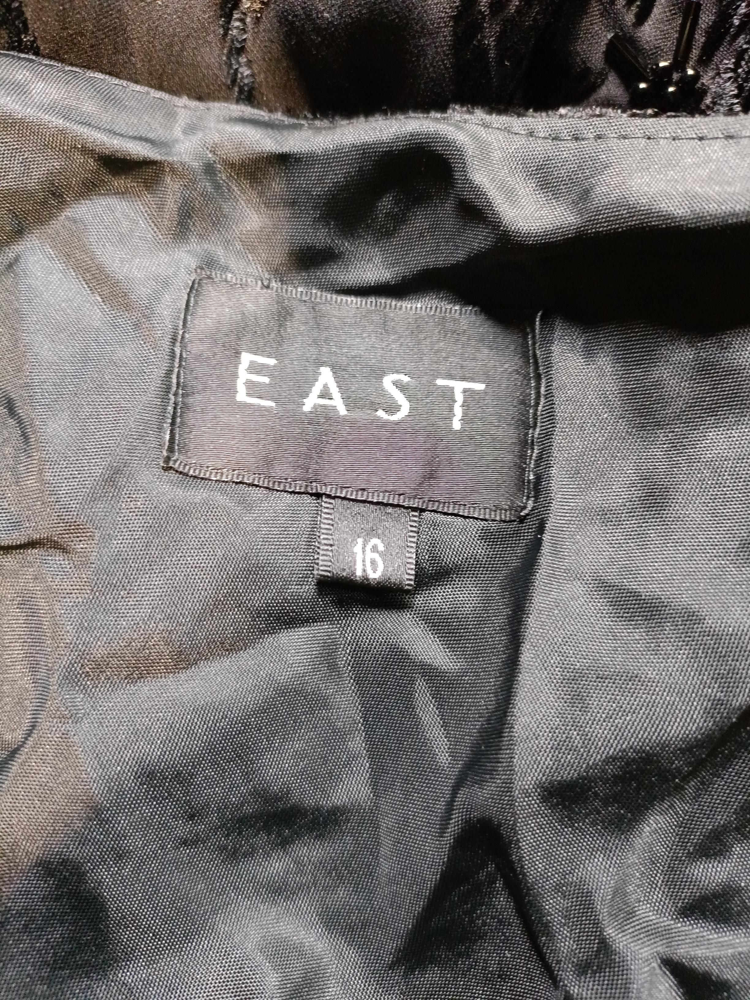 East Women's Top UK 16 Black Silk with Viscose, Acetate Basic - Image 5