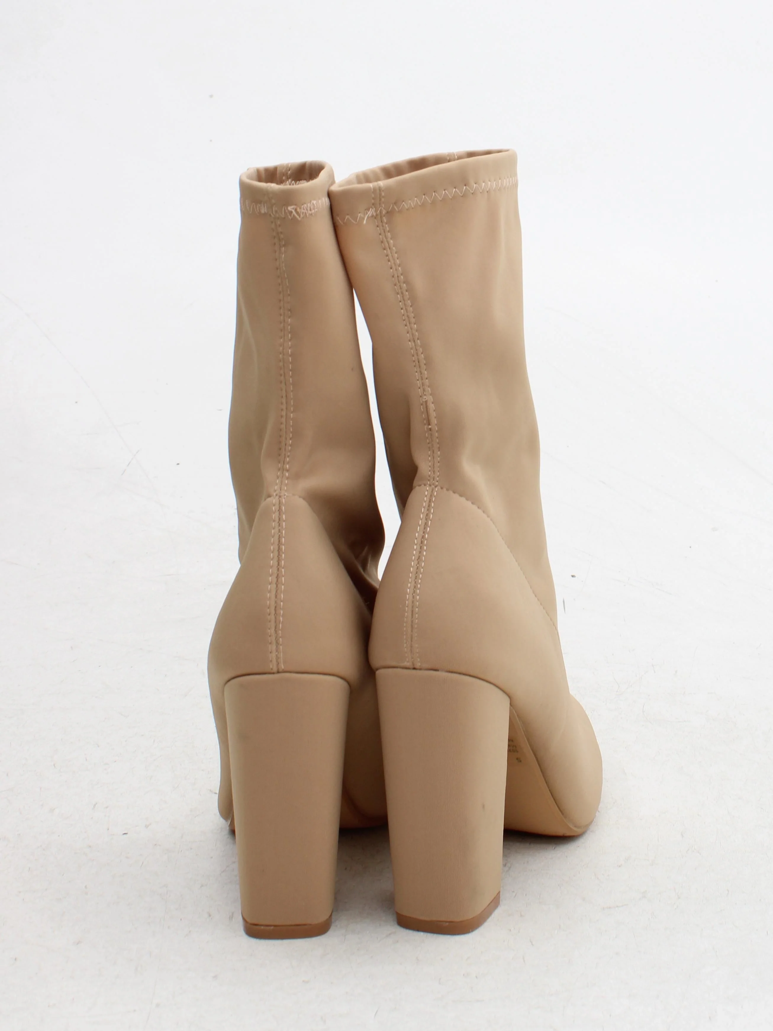 EGO Women's Boots UK 5 Tan Polyester with Spandex Platform - Image 3