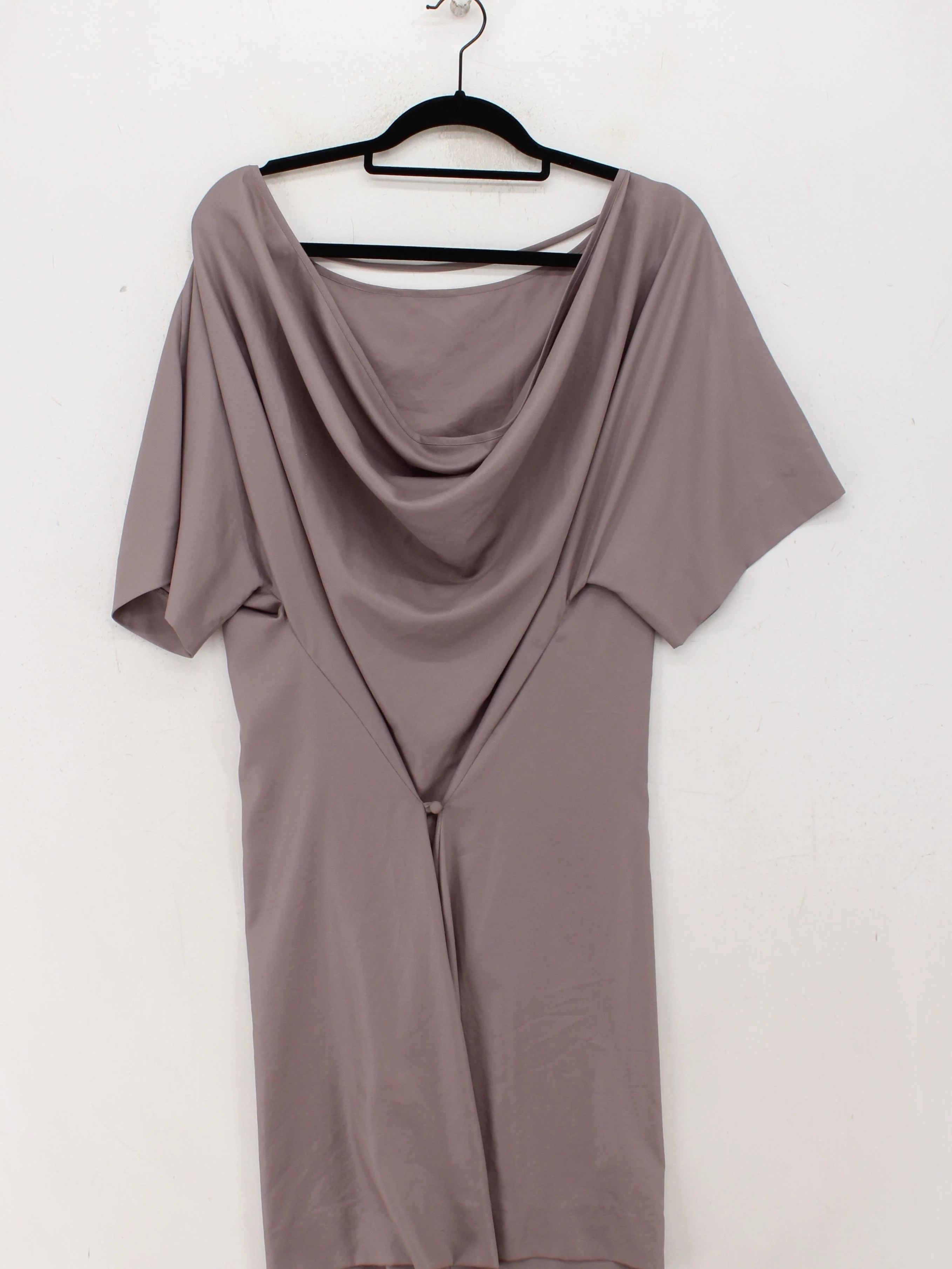 Elizabeth and James T-Shirt Mini Dress S in Grey - Image 2