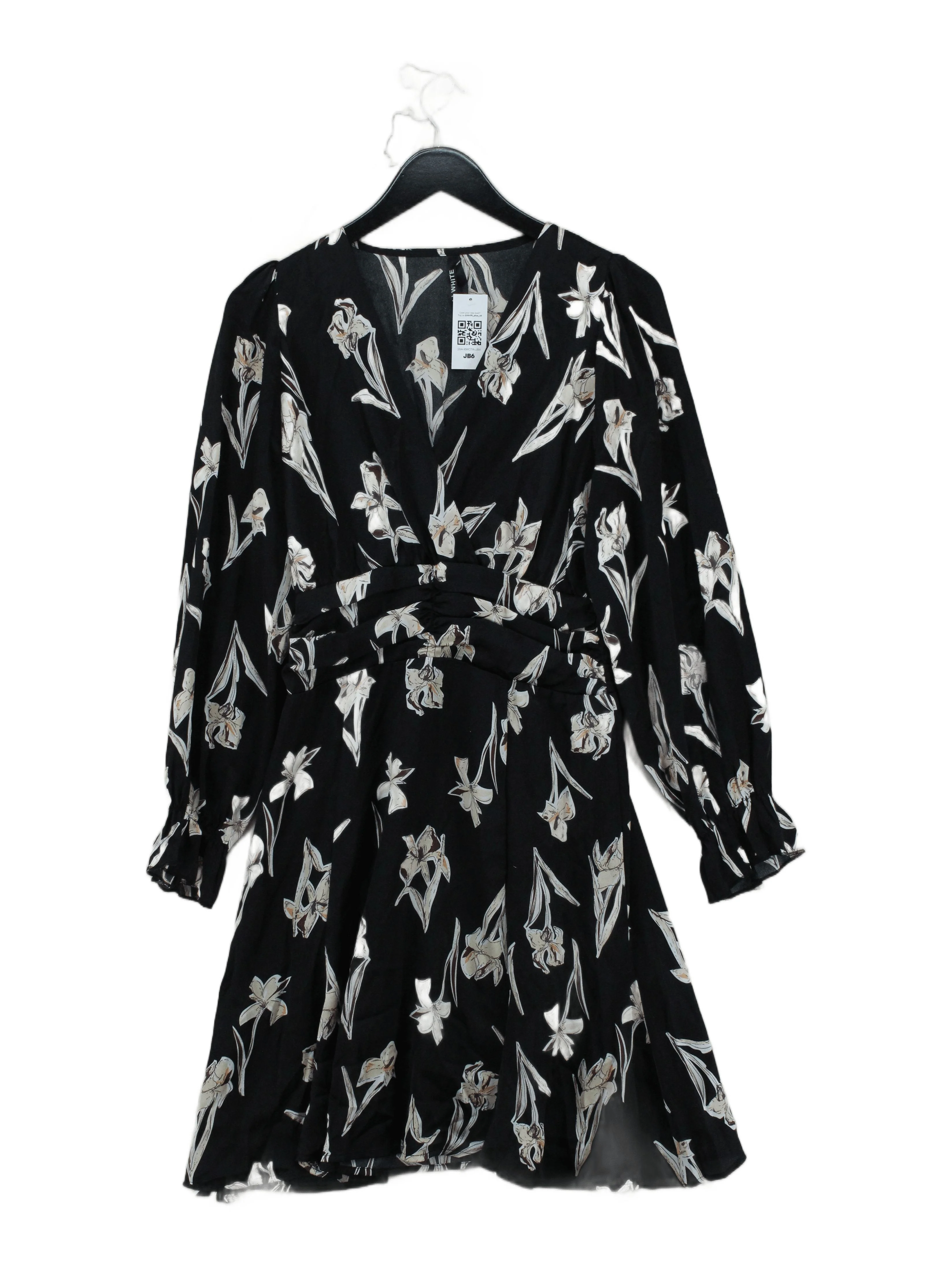 Elli White Mini Dress L in Black