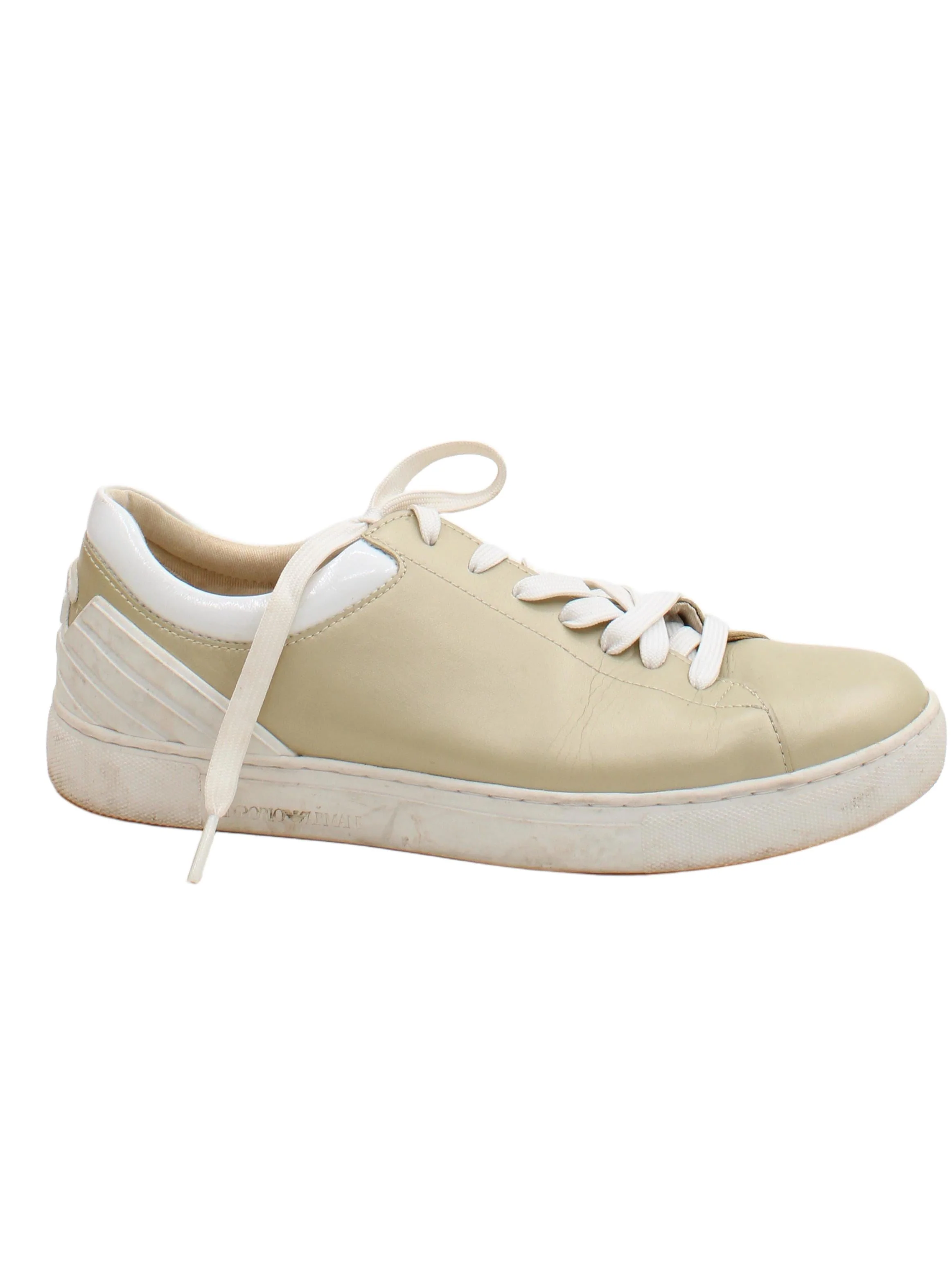 Emporio Armani unknown Women's Trainers X3X043 XL211 UK6 EU39 US8 in Cream