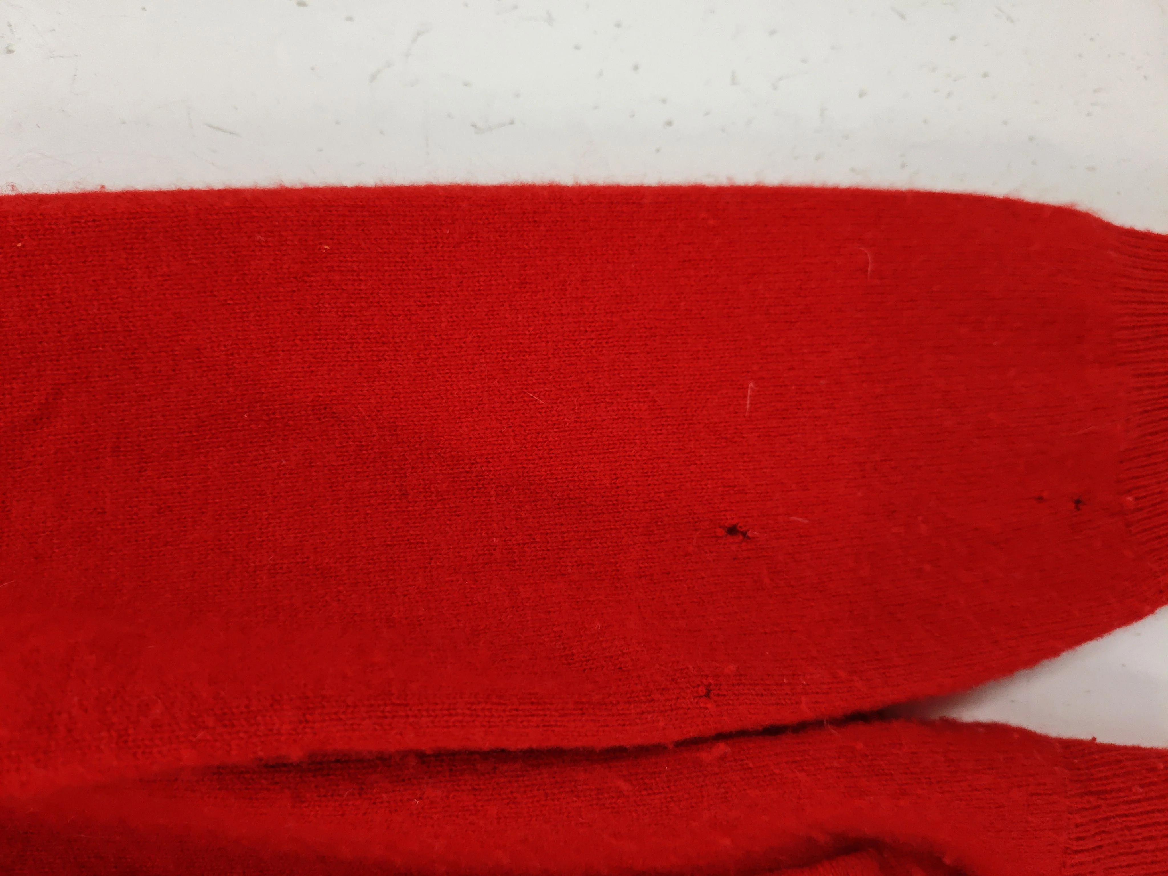 Eric Bompard Women's Hoodie M Red 100% Cashmere Pullover - Image 5