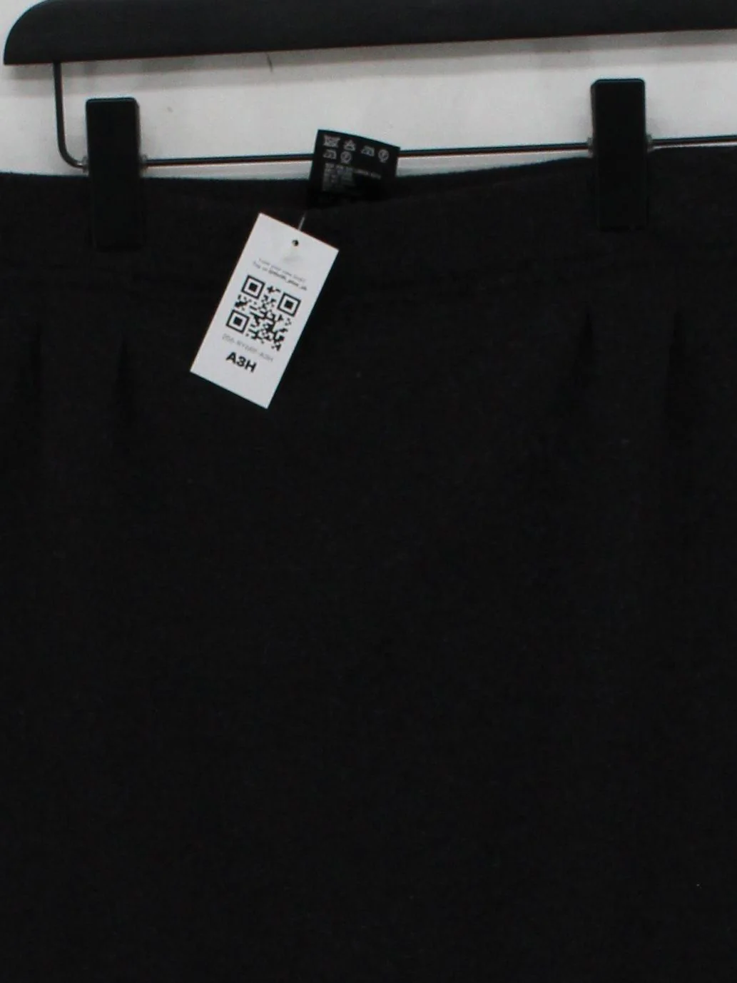 ESCADA Women's Midi Skirt UK 10 Black Wool with Cashmere, Silk Straight & Pencil - Image 3