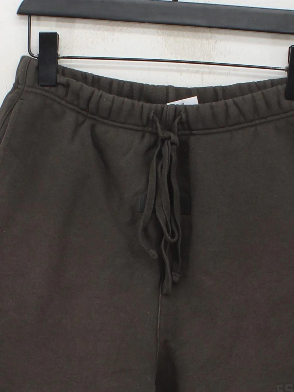 Essentials Men's Shorts XS Grey Cotton with Polyester Sweat - Image 3