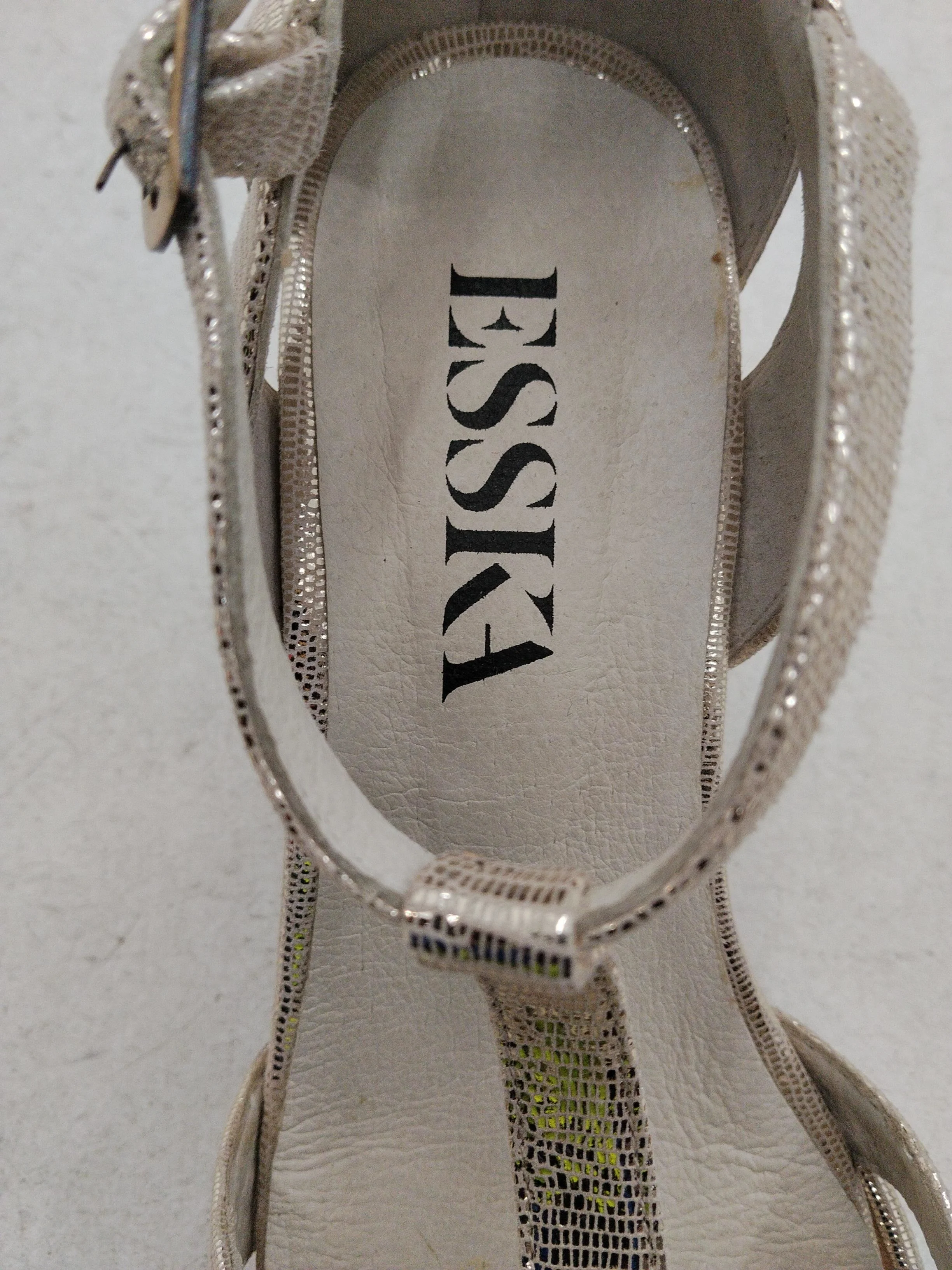 Esska Women's Sandals UK 7 Gold 100% Other Strappy - Image 6