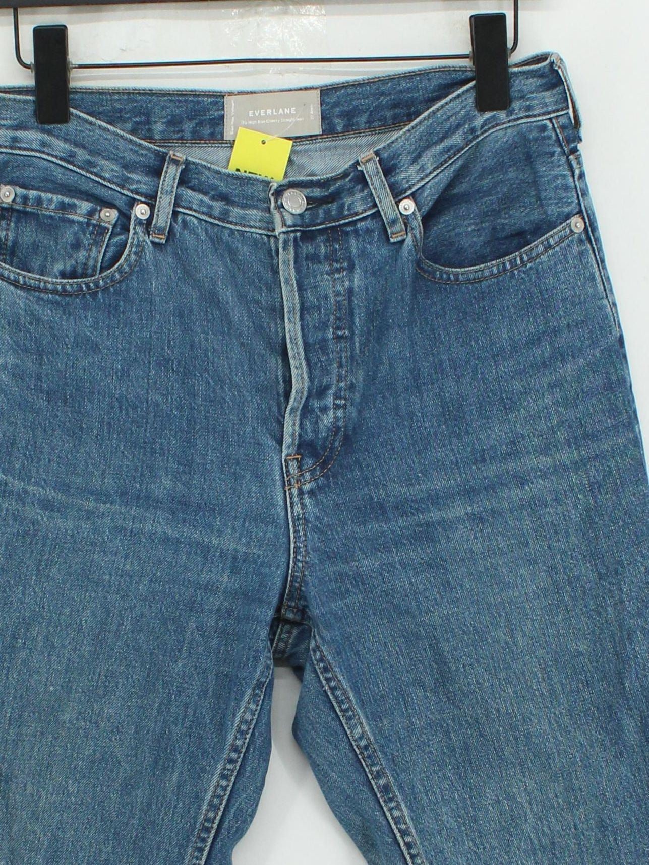 Everlane Men's Jeans W 27 in Blue 100% Cotton Straight - Image 3