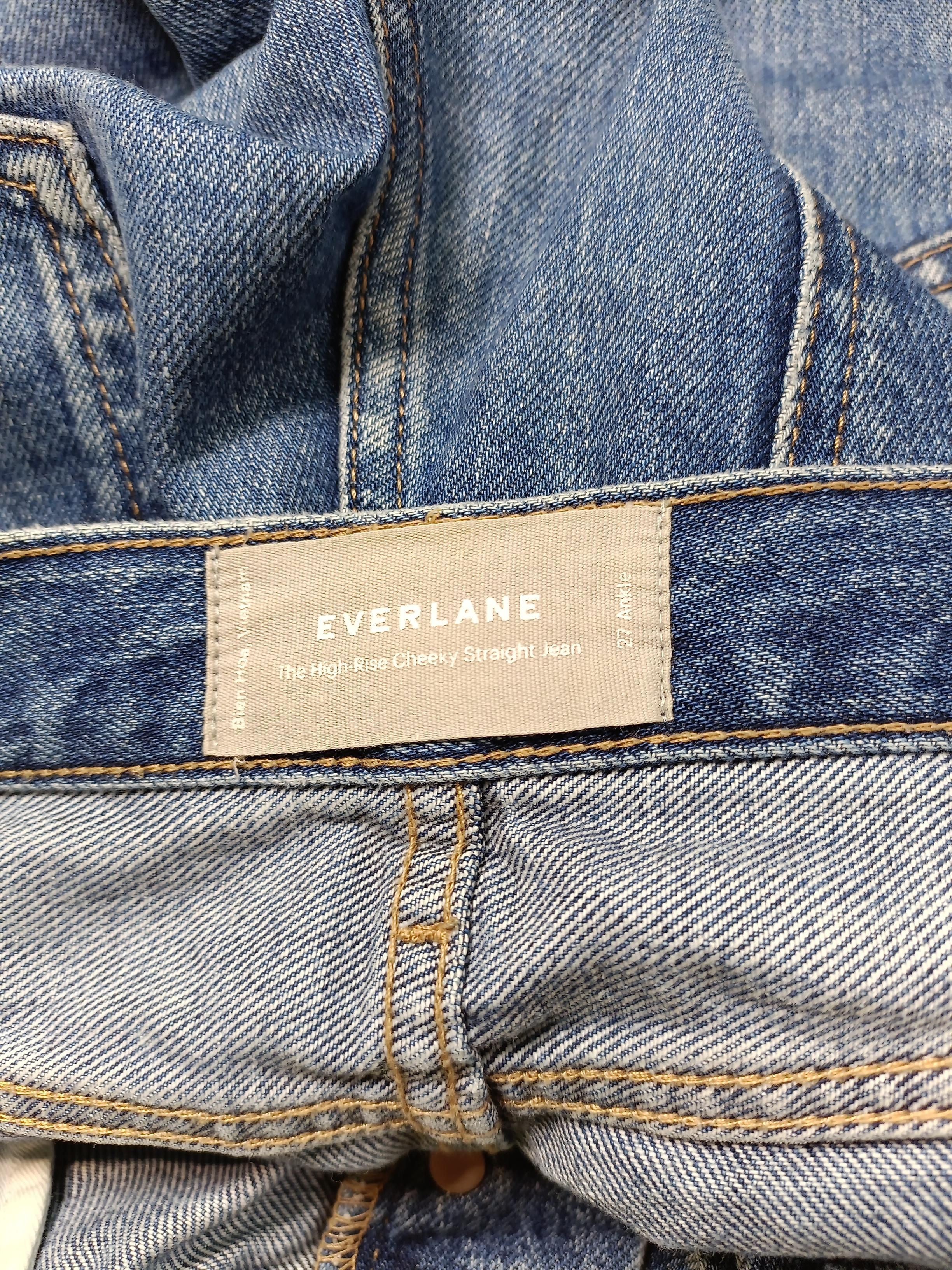 Everlane Men's Jeans W 27 in Blue 100% Cotton Straight - Image 5