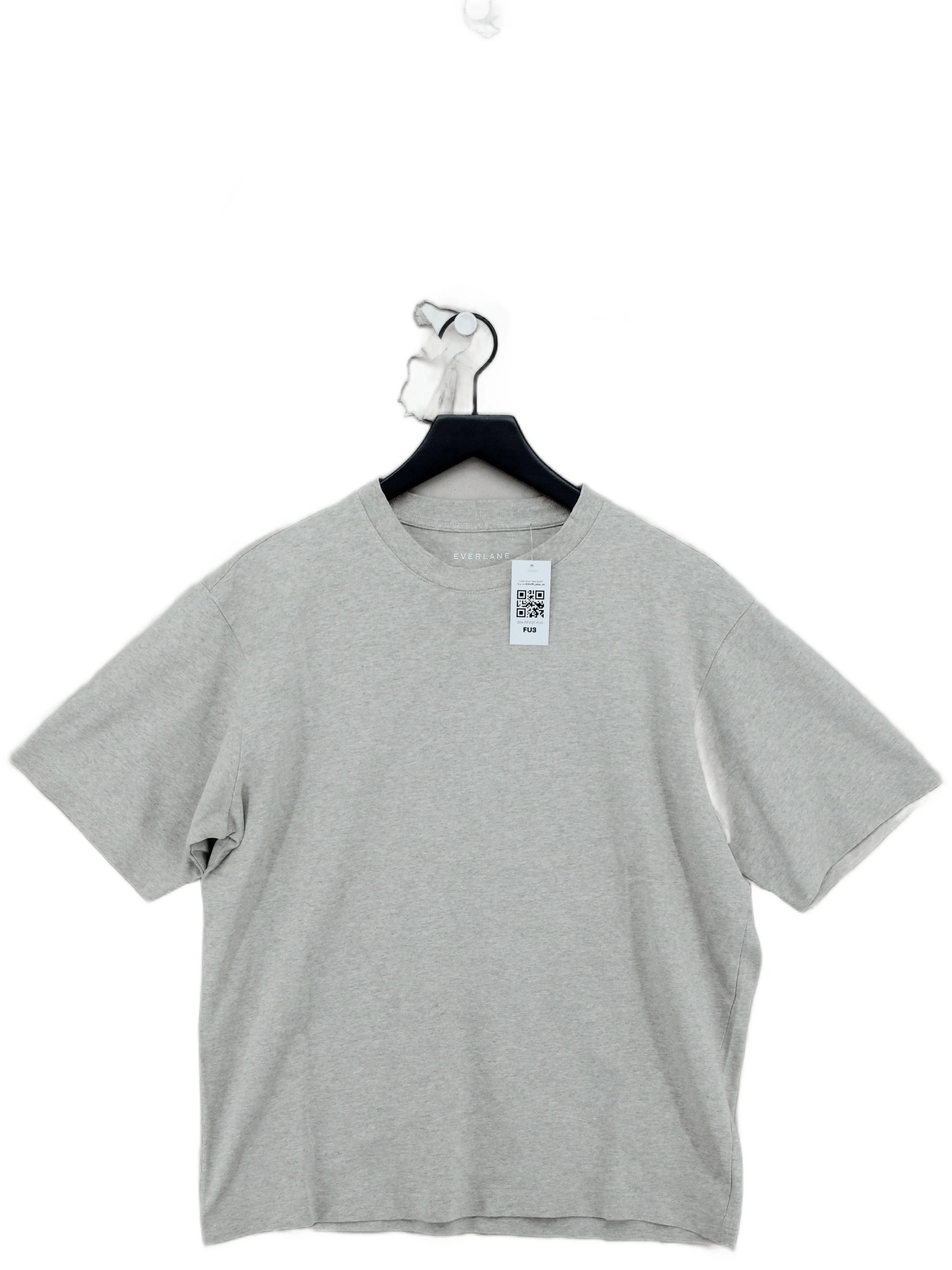 Everlane Men's T-Shirt M Grey 100% Cotton Basic
