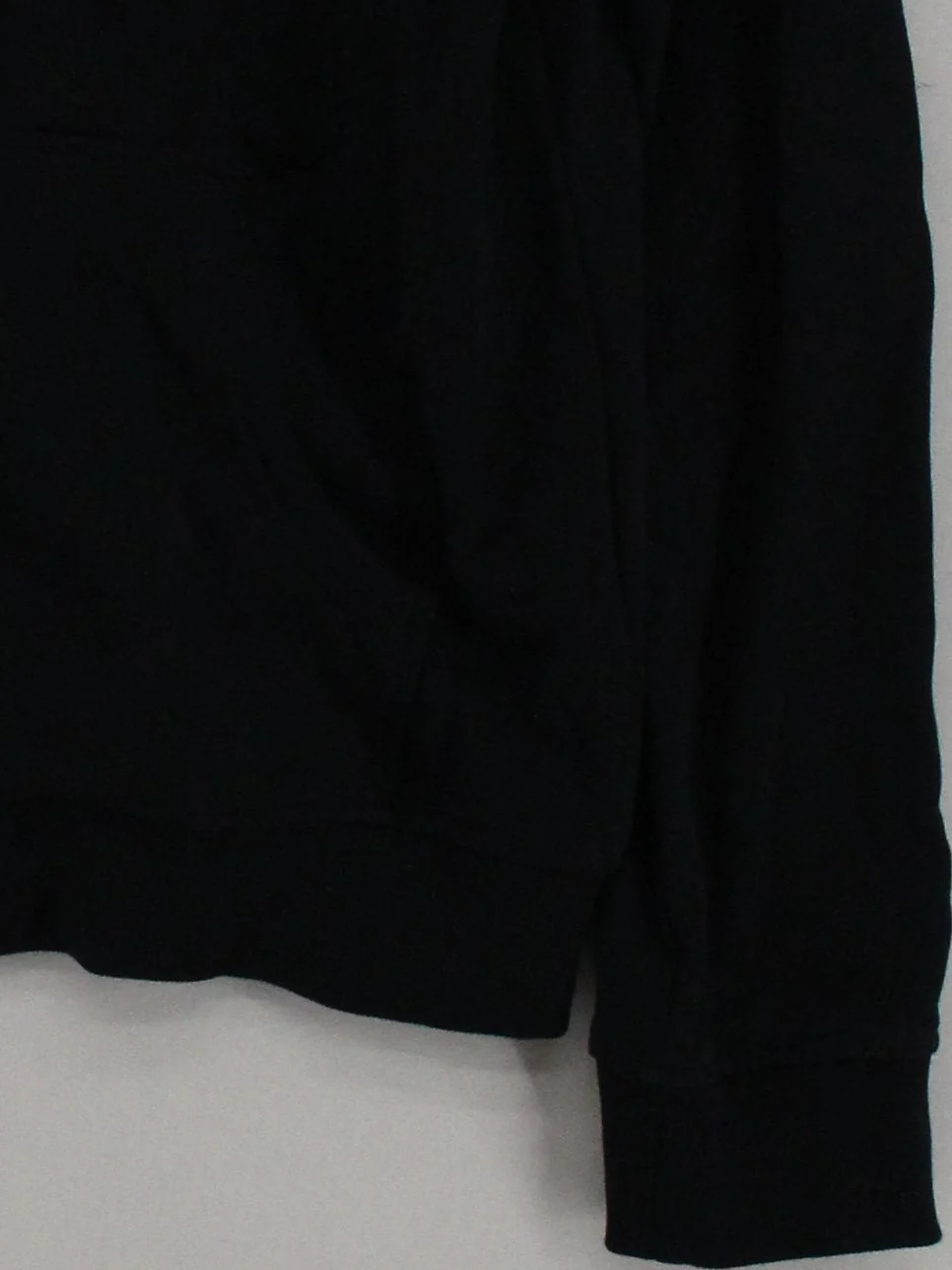 Evisu Men's Hoodie L Black Graphic 100% Cotton Pullover - Image 4