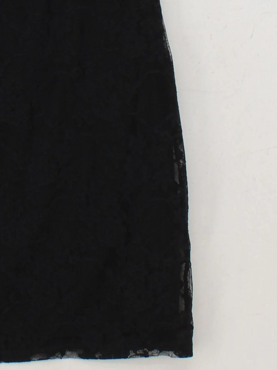 Evita Bodycon Mini Dress UK12 in Black - Image 4
