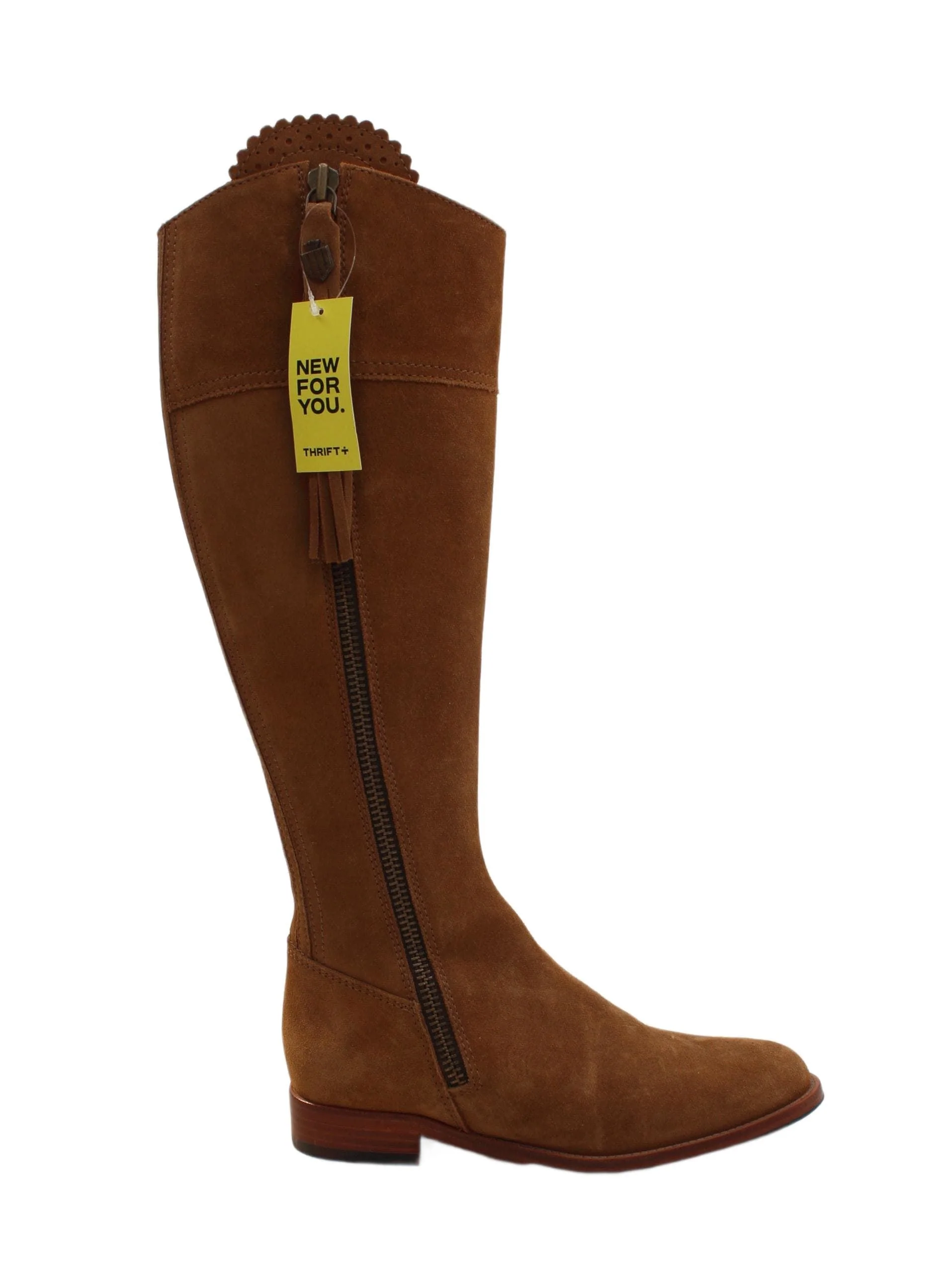 Fairfax & Favor Women's Boots UK 4 Brown 100% Suede Riding Boot