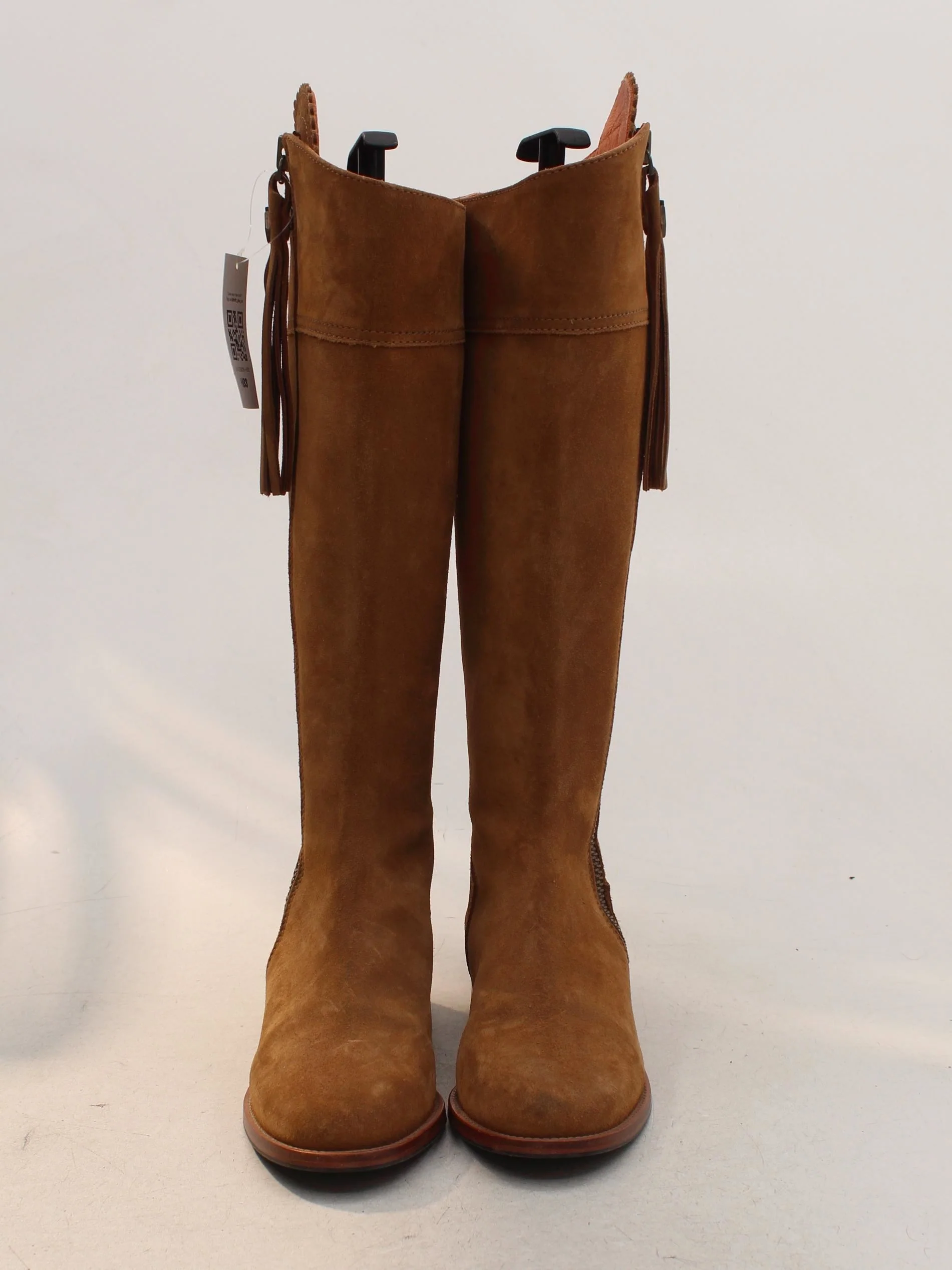 Fairfax & Favor Women's Boots UK 4 Brown 100% Suede Riding Boot - Image 2