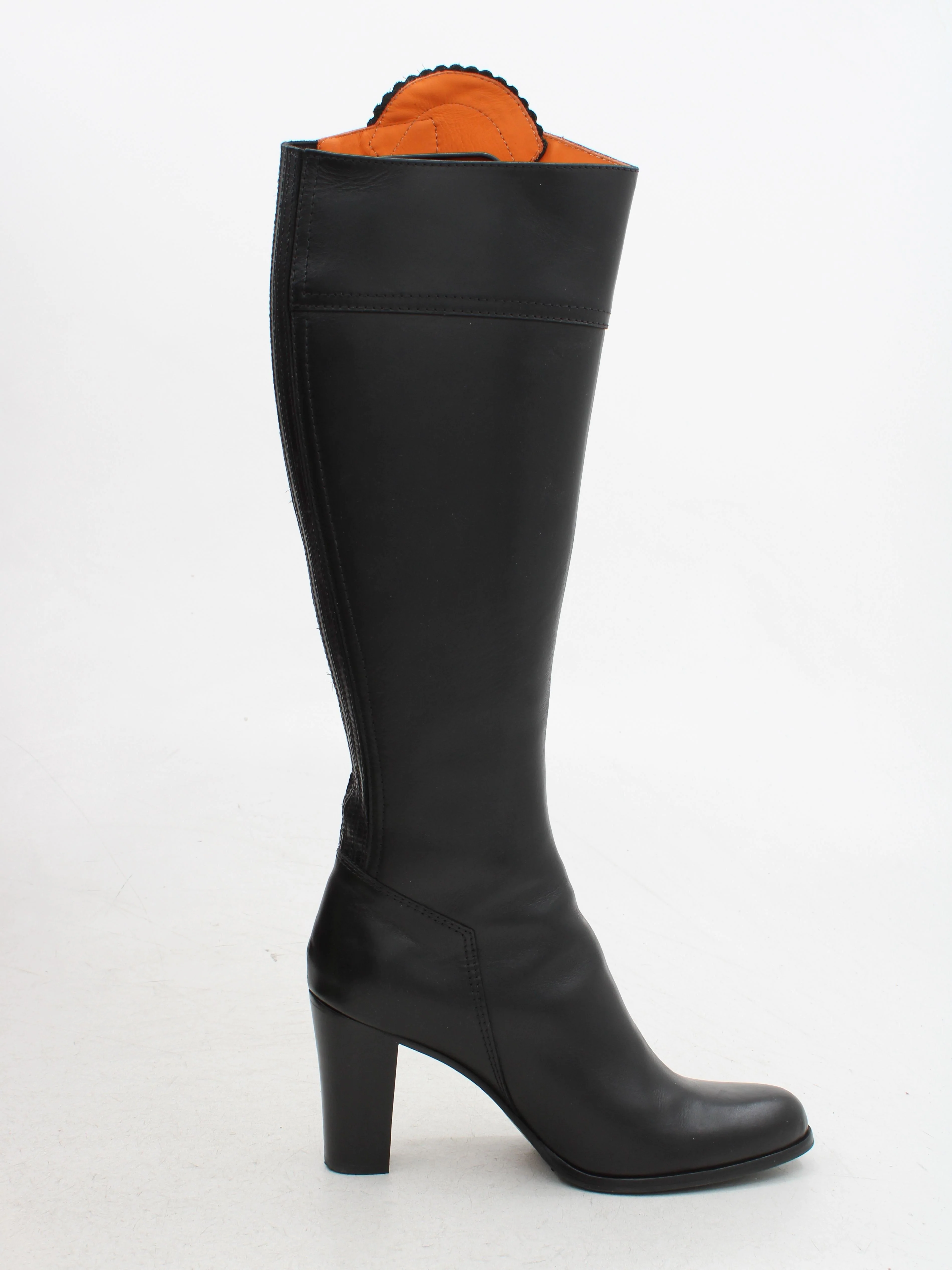 Fairfax & Favor Women's Boots UK 8 Black 100% Leather Riding Boot - Image 5