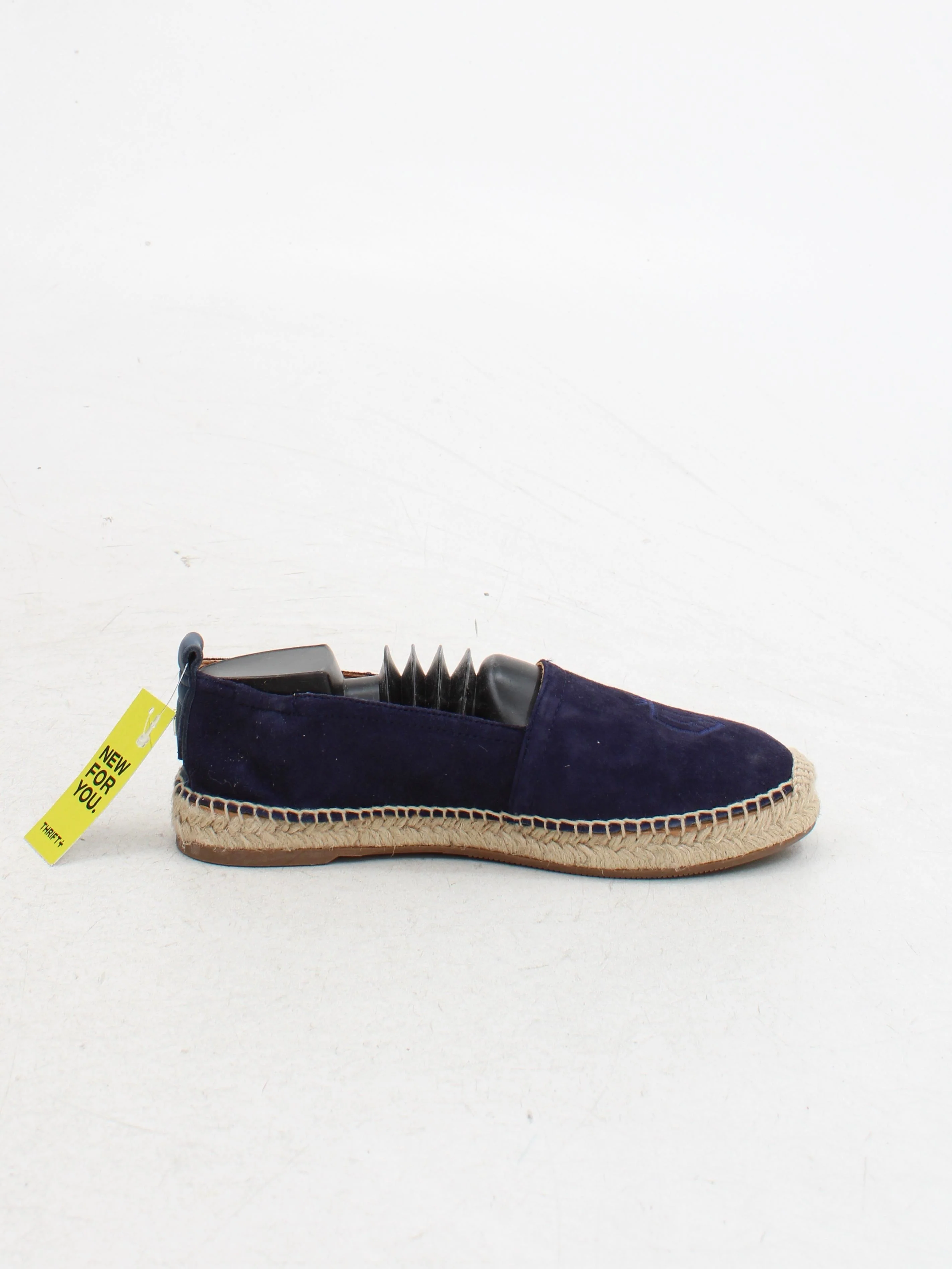 Fairfax & Favor Women's Flat Shoes UK 4 Blue Graphic 100% Suede Boat Shoe - Image 5