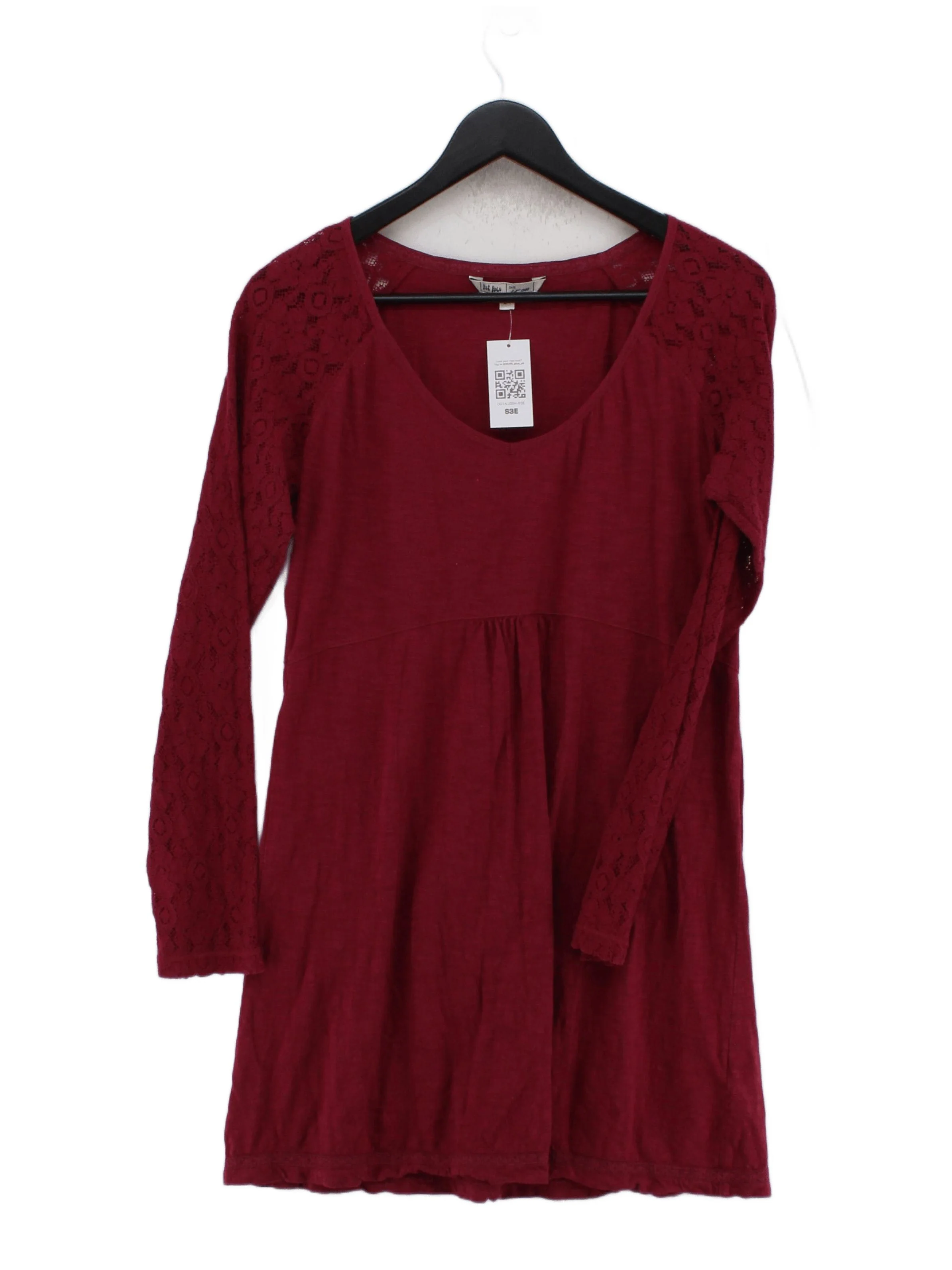 Fat Face A-Line Mini Dress UK14 in Red