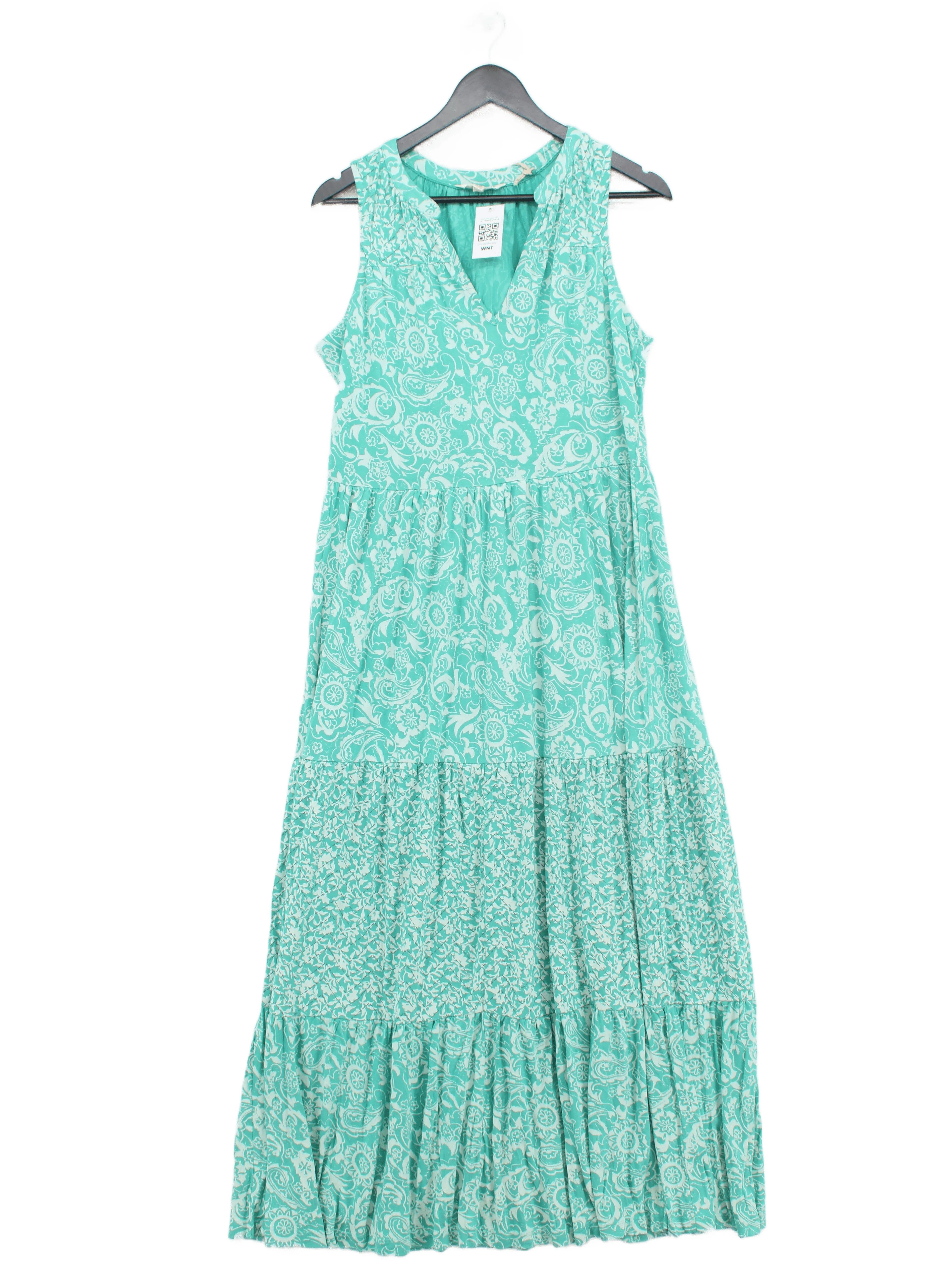 Fat Face Maxi Dress UK14 in Green