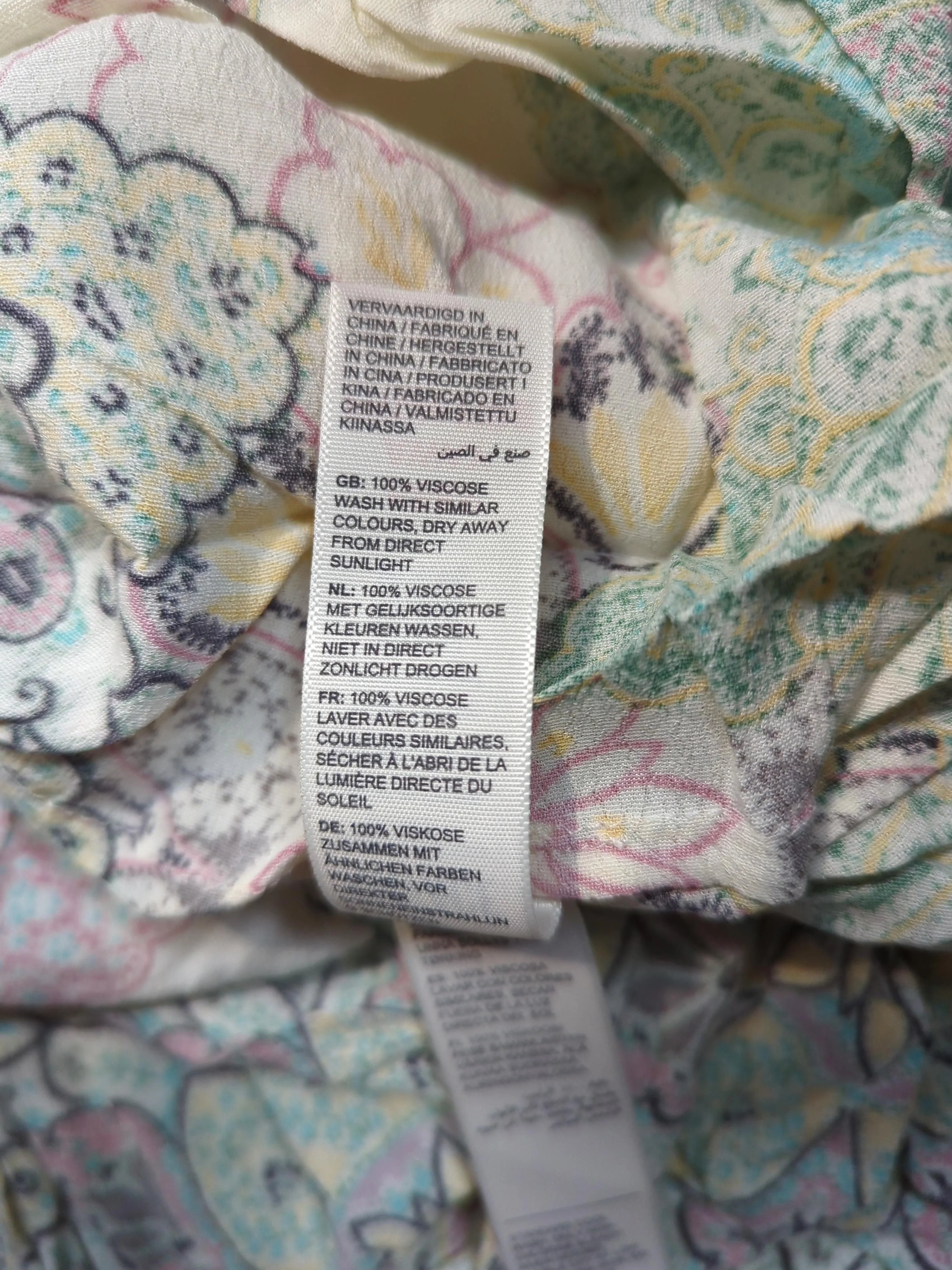 Fat Face Maxi Dress UK16 in Multi - Image 6