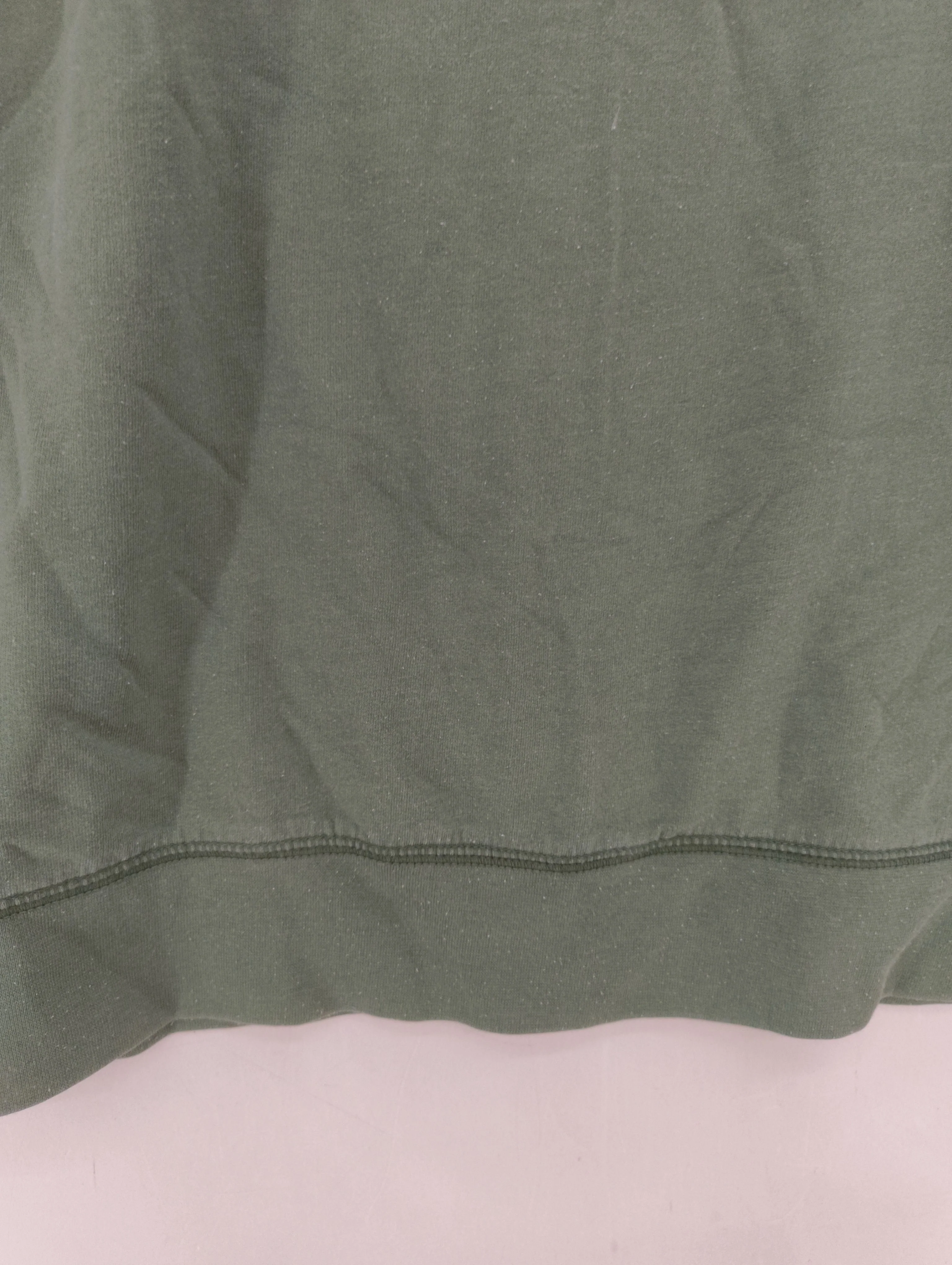 Fat Face Men's Hoodie L Green Cotton with Polyester Pullover - Image 5