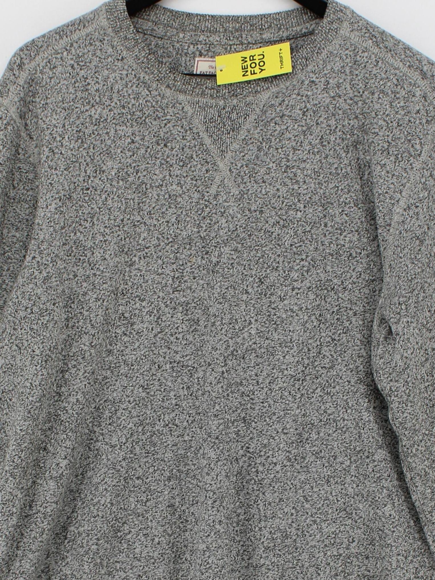 Fat Face Men's Hoodie L Grey Cotton with Polyester Pullover - Image 3