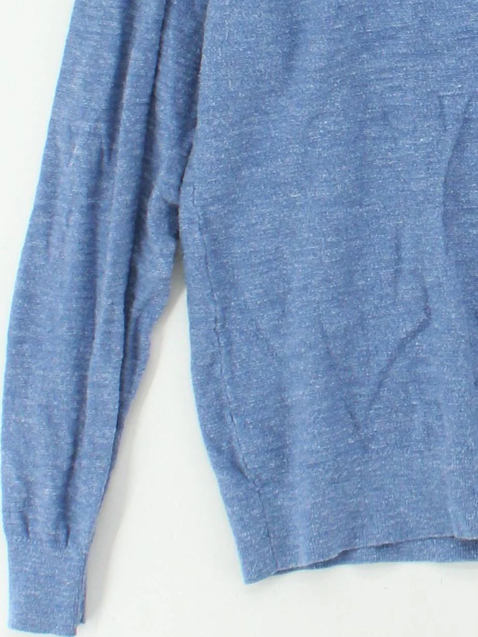 Fat Face Men's Jumper XXL Blue 100% Cotton Round Neck Pullover - Image 4