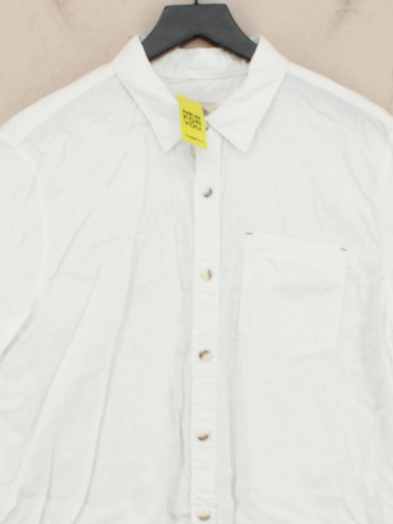 Fat Face Men's Shirt XL White Linen with Cotton Basic - Image 3