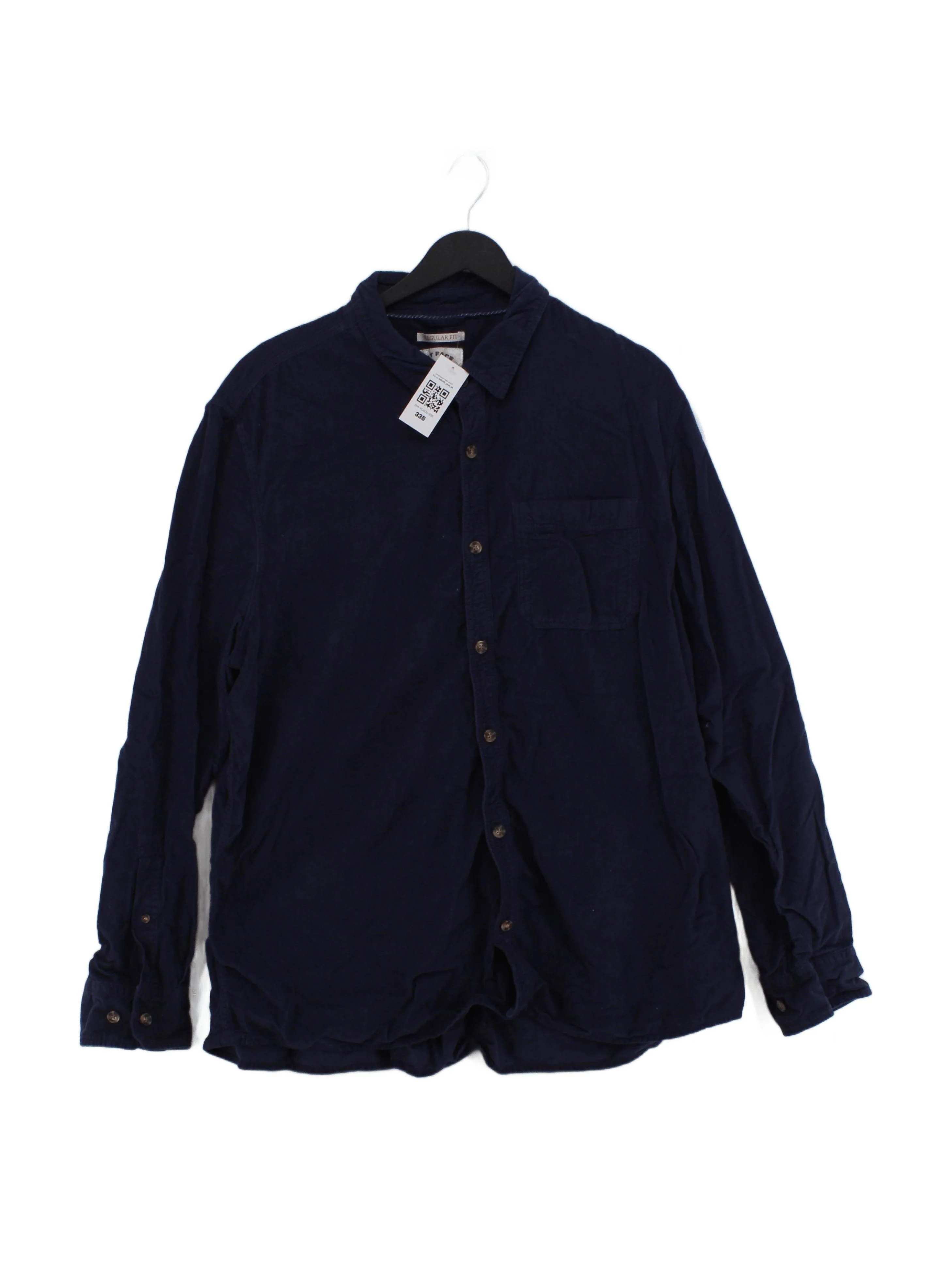 Fat Face Men's Shirt XXL Blue 100% Cotton Basic