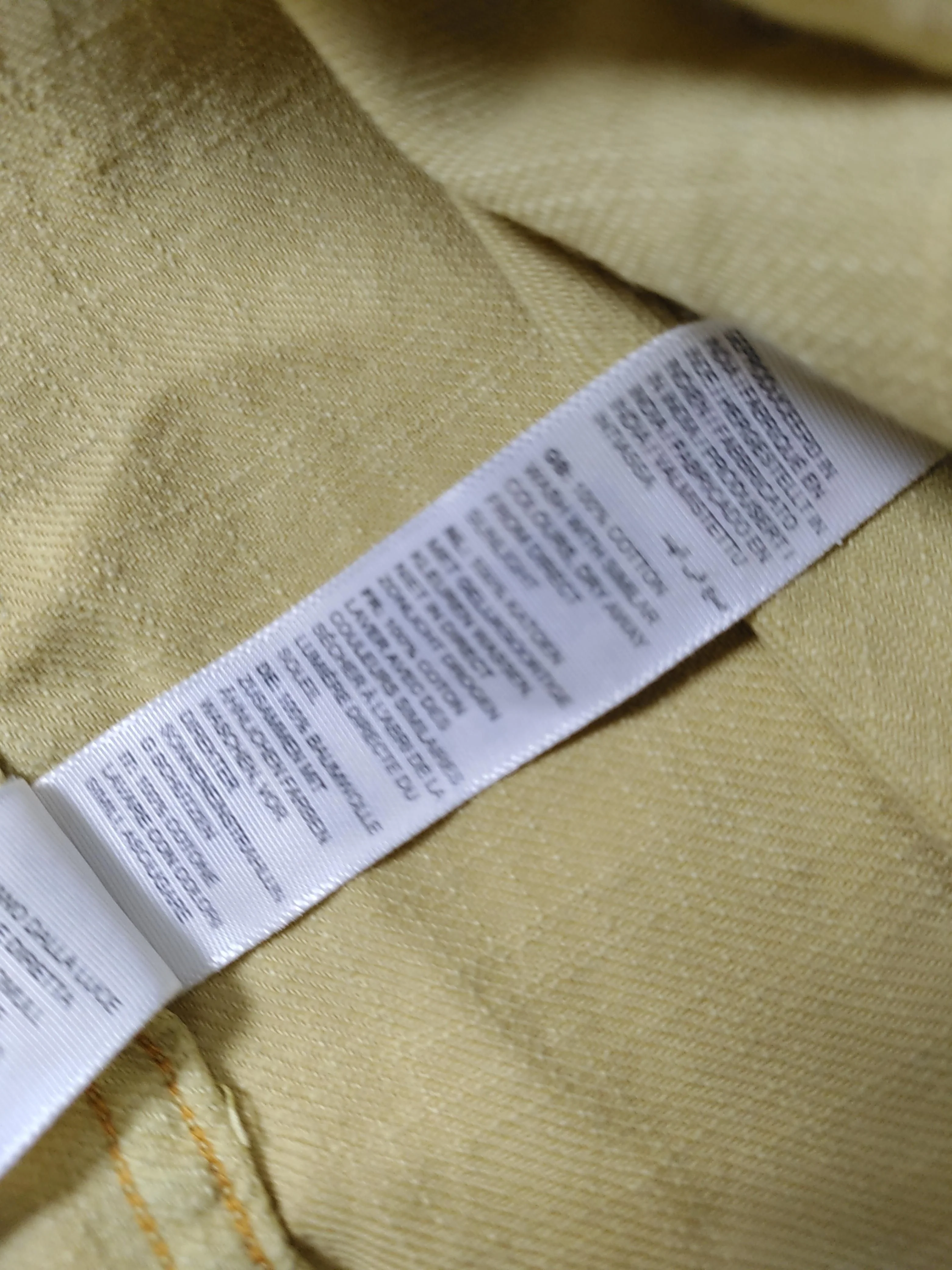 Fat Face Men's Shirt XXL Yellow 100% Cotton Basic - Image 6