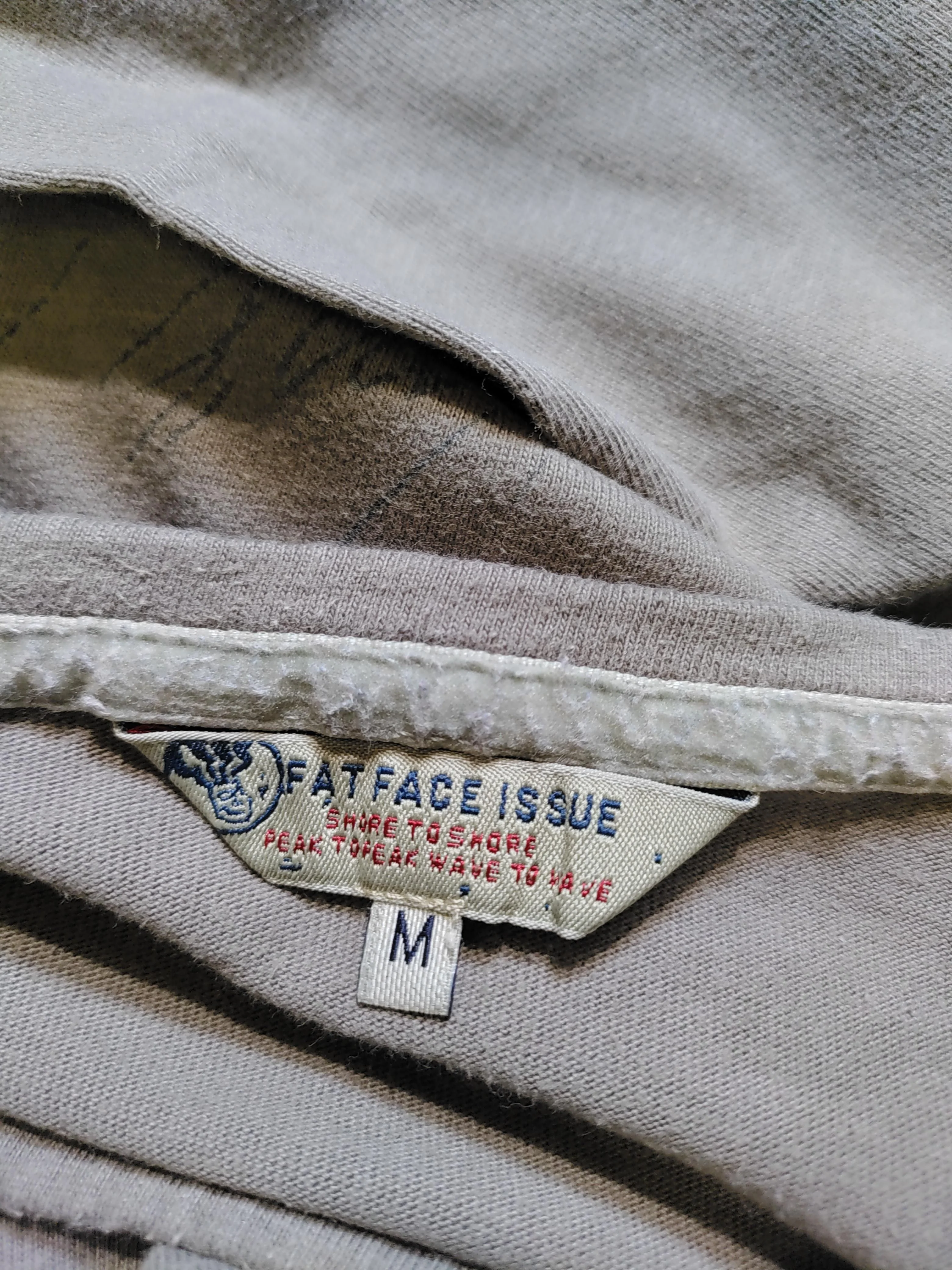 Fat Face Men's T-Shirt M Brown Graphic 100% Cotton Basic - Image 6