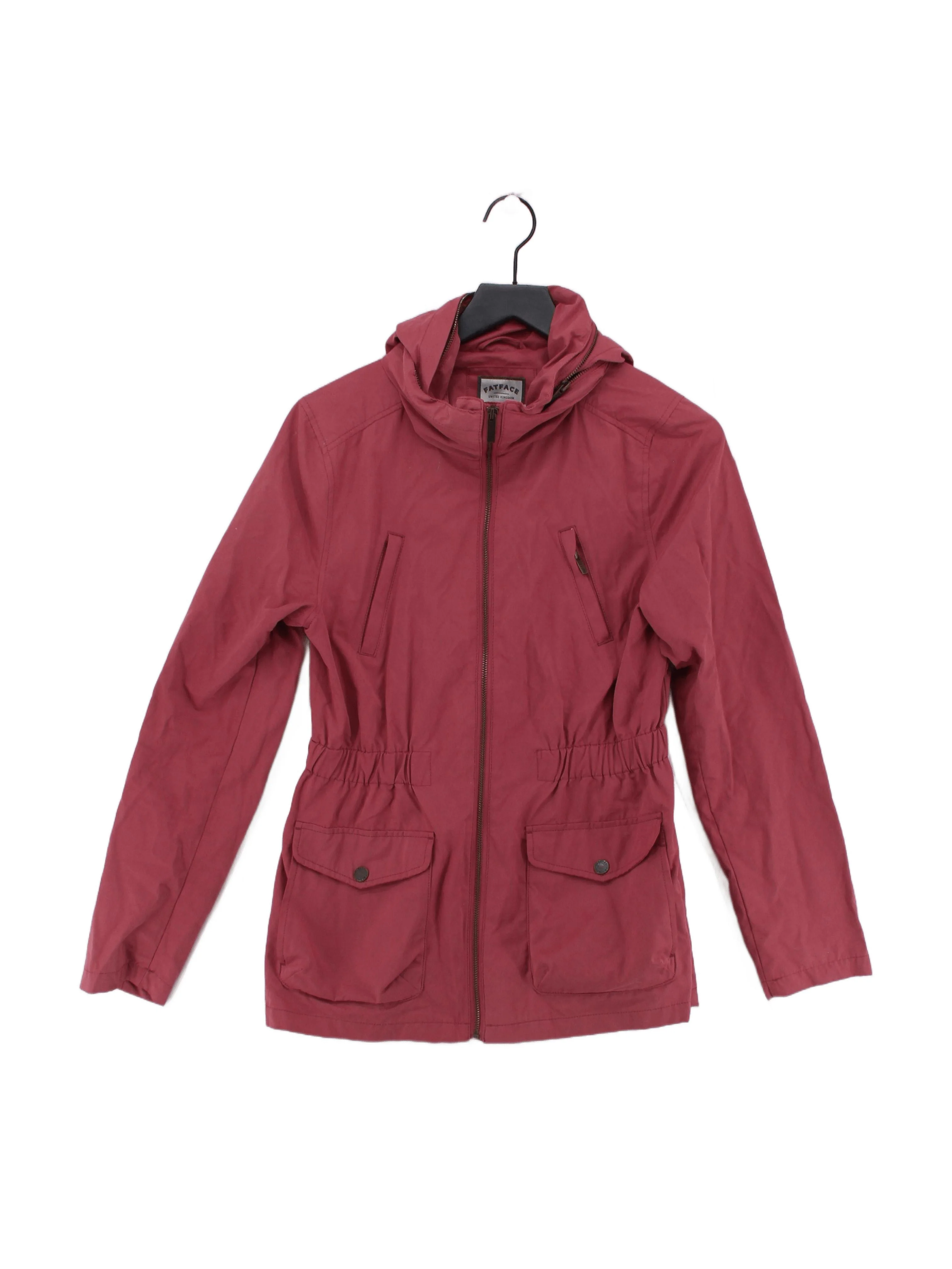 Fat Face Rain Coat jacket pink