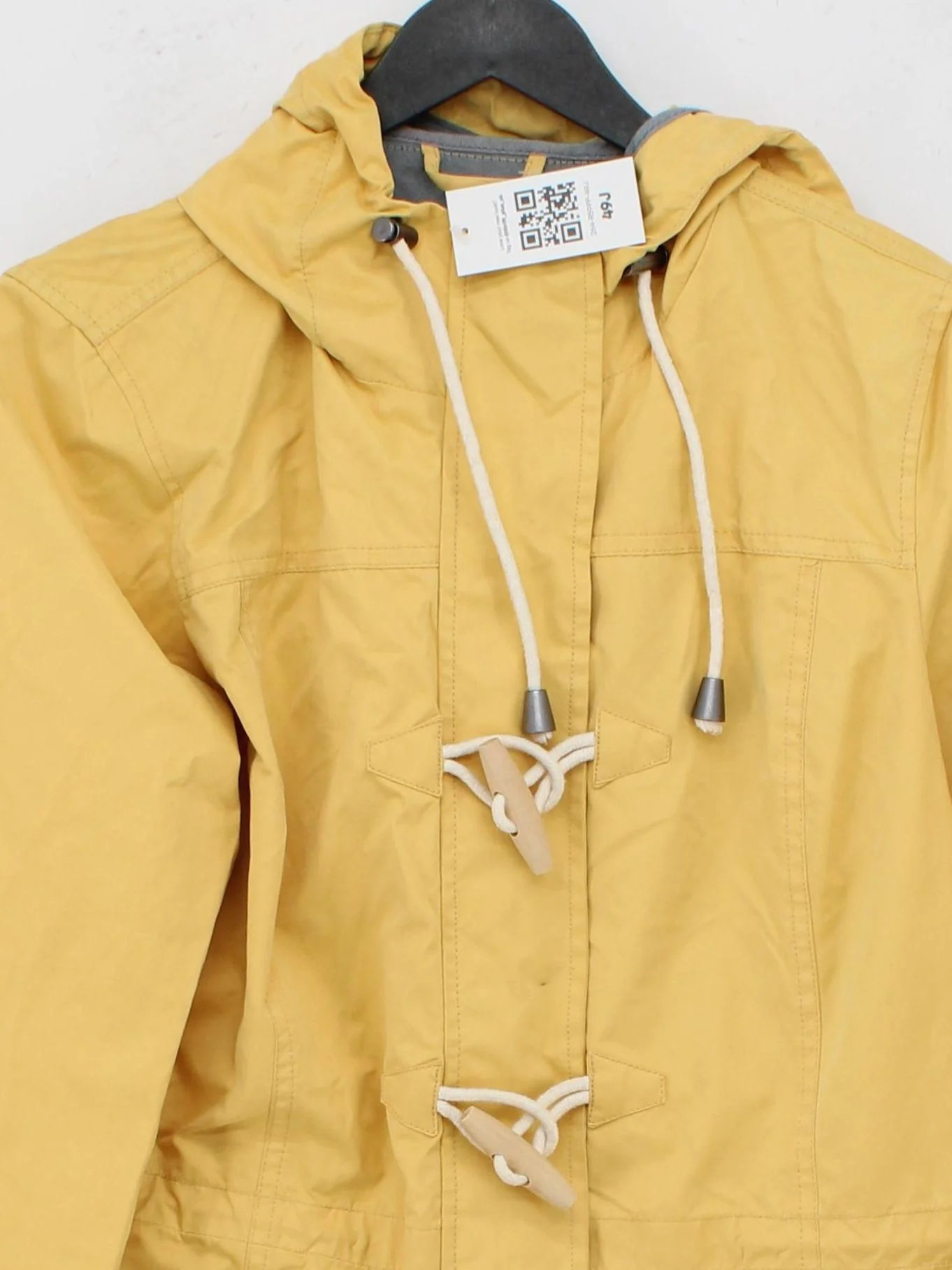 Fat Face Rain Coat jacket yellow - Image 3
