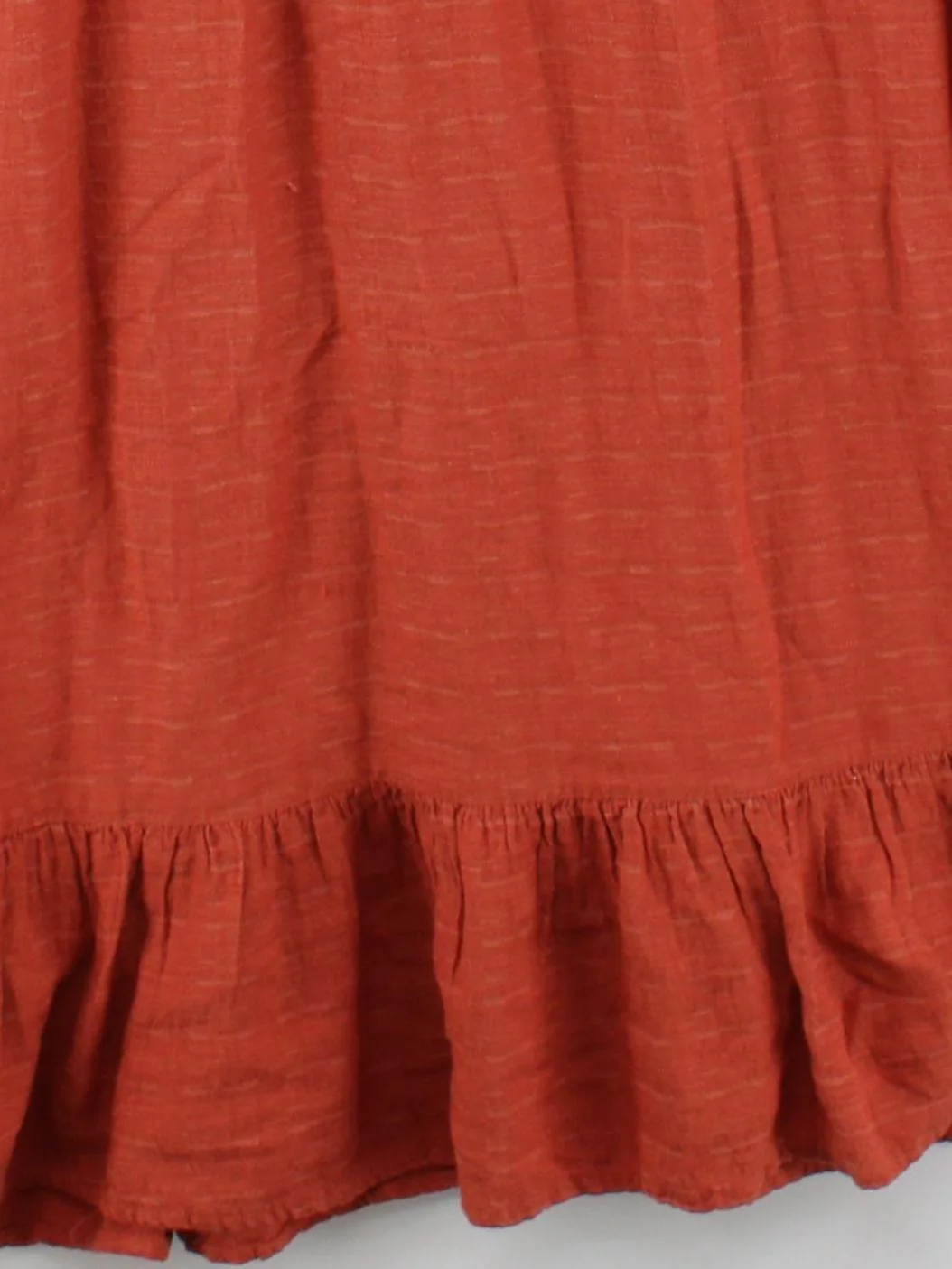 Fat Face Shirt Midi Dress UK12 in Orange - Image 4