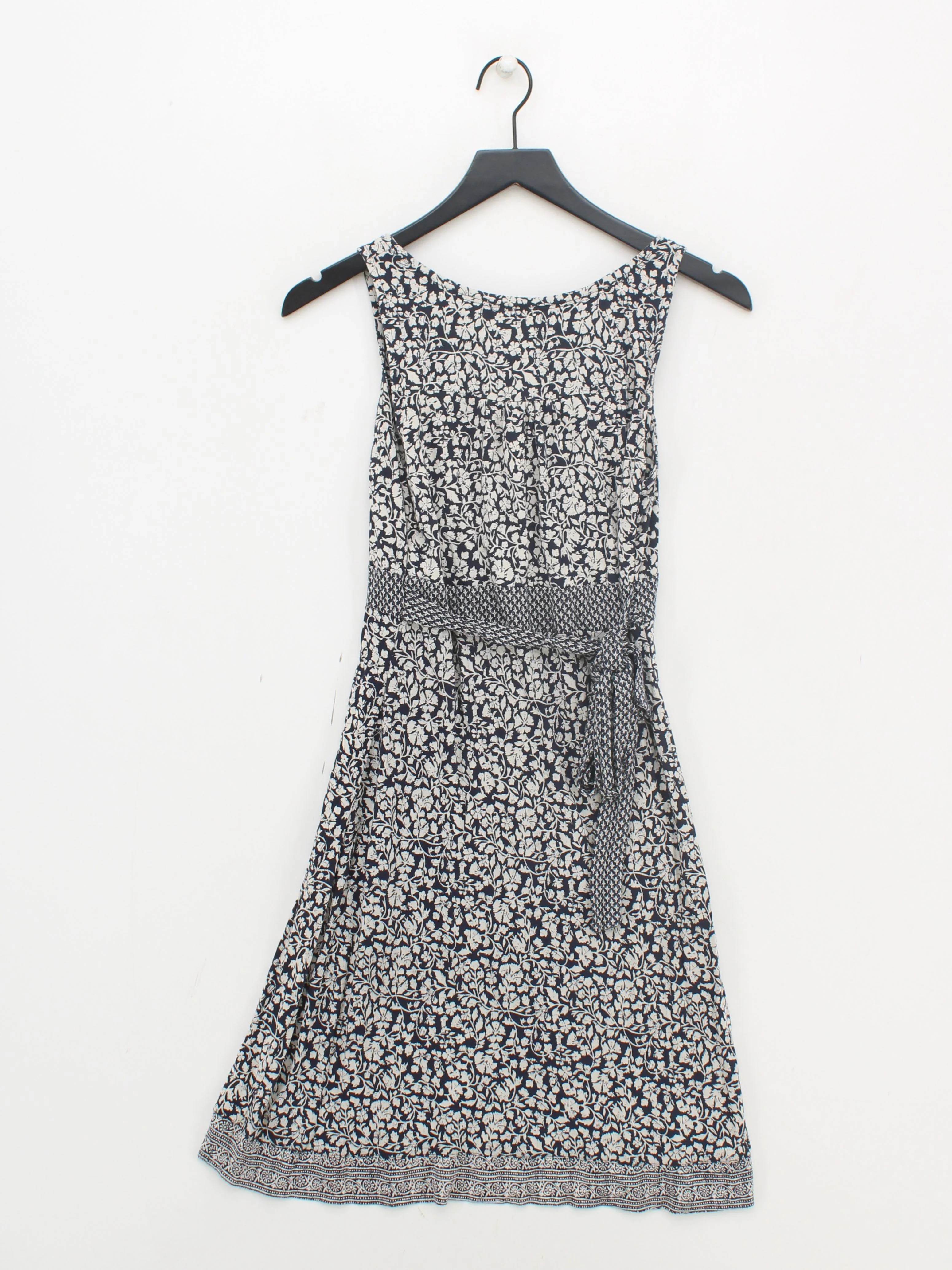 Fat Face Skater Mini Dress UK10 in Blue - Image 2