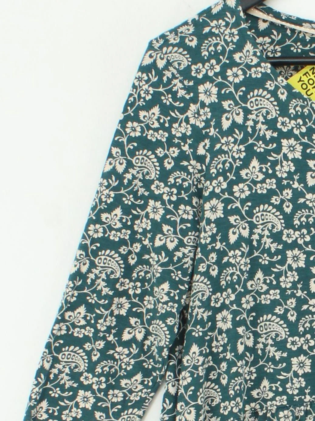 Fat Face Skater Mini Dress UK14 in Green - Image 4